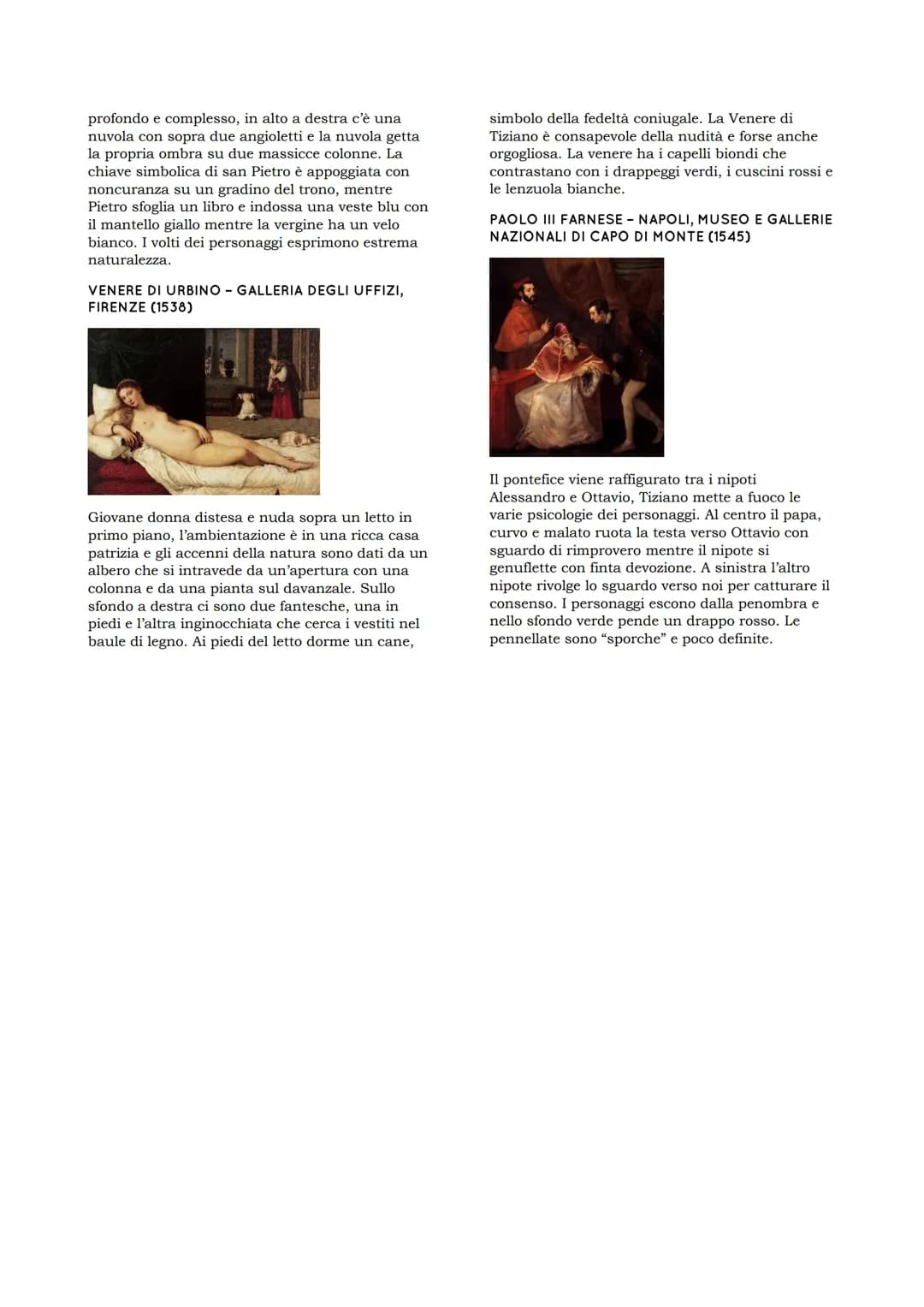L'ESPERIENZA VENEZIANA
Maturano alcune delle personalità artistiche di
maggior rilievo del Cinquecento veneto tra cui
Giorgione e Tiziano. R