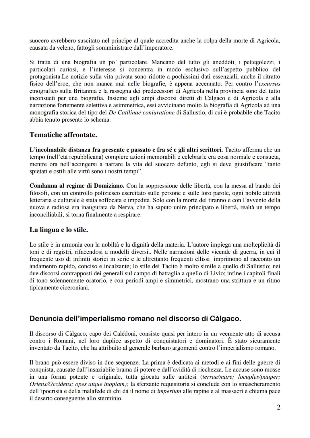 TACITO
Note sull'autore
La vita e la carriera politica. Publio Cornelio Tacito viene considerato comunemente il più grande
tra gli storici l