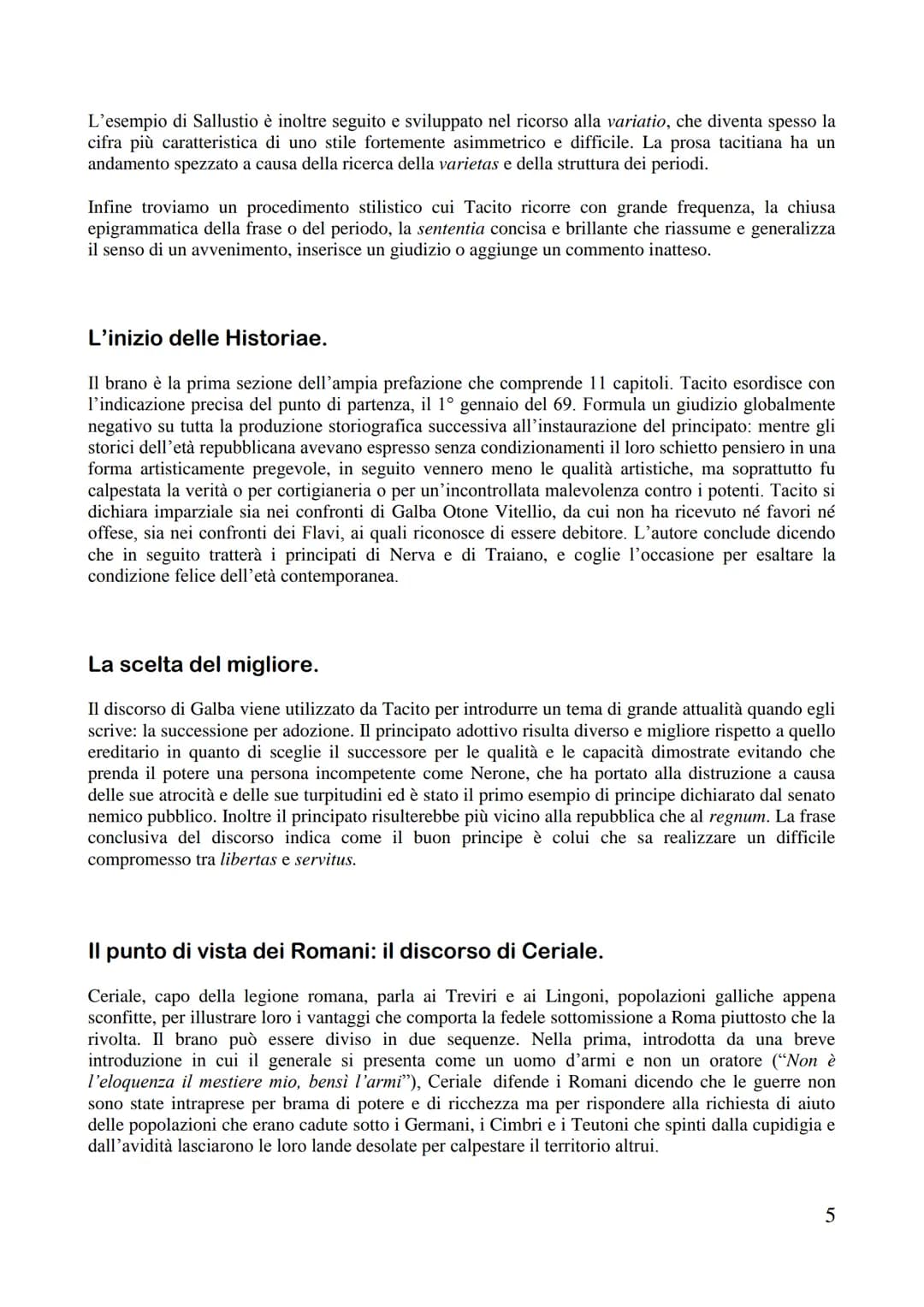 TACITO
Note sull'autore
La vita e la carriera politica. Publio Cornelio Tacito viene considerato comunemente il più grande
tra gli storici l