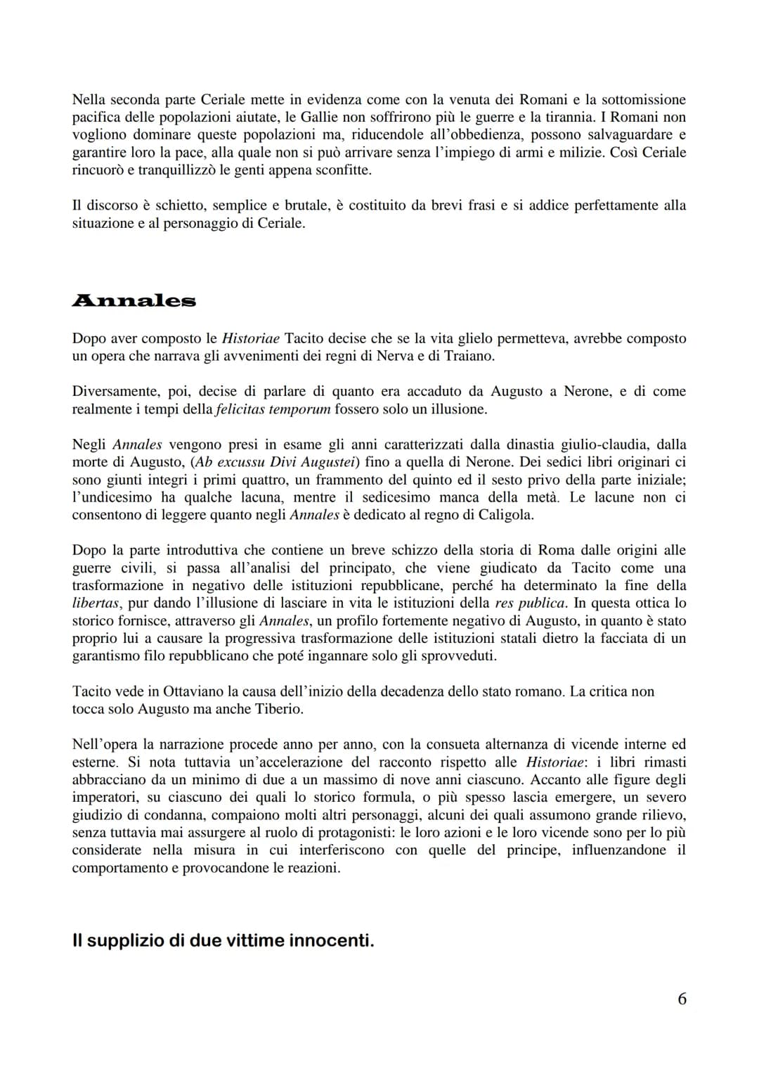 TACITO
Note sull'autore
La vita e la carriera politica. Publio Cornelio Tacito viene considerato comunemente il più grande
tra gli storici l