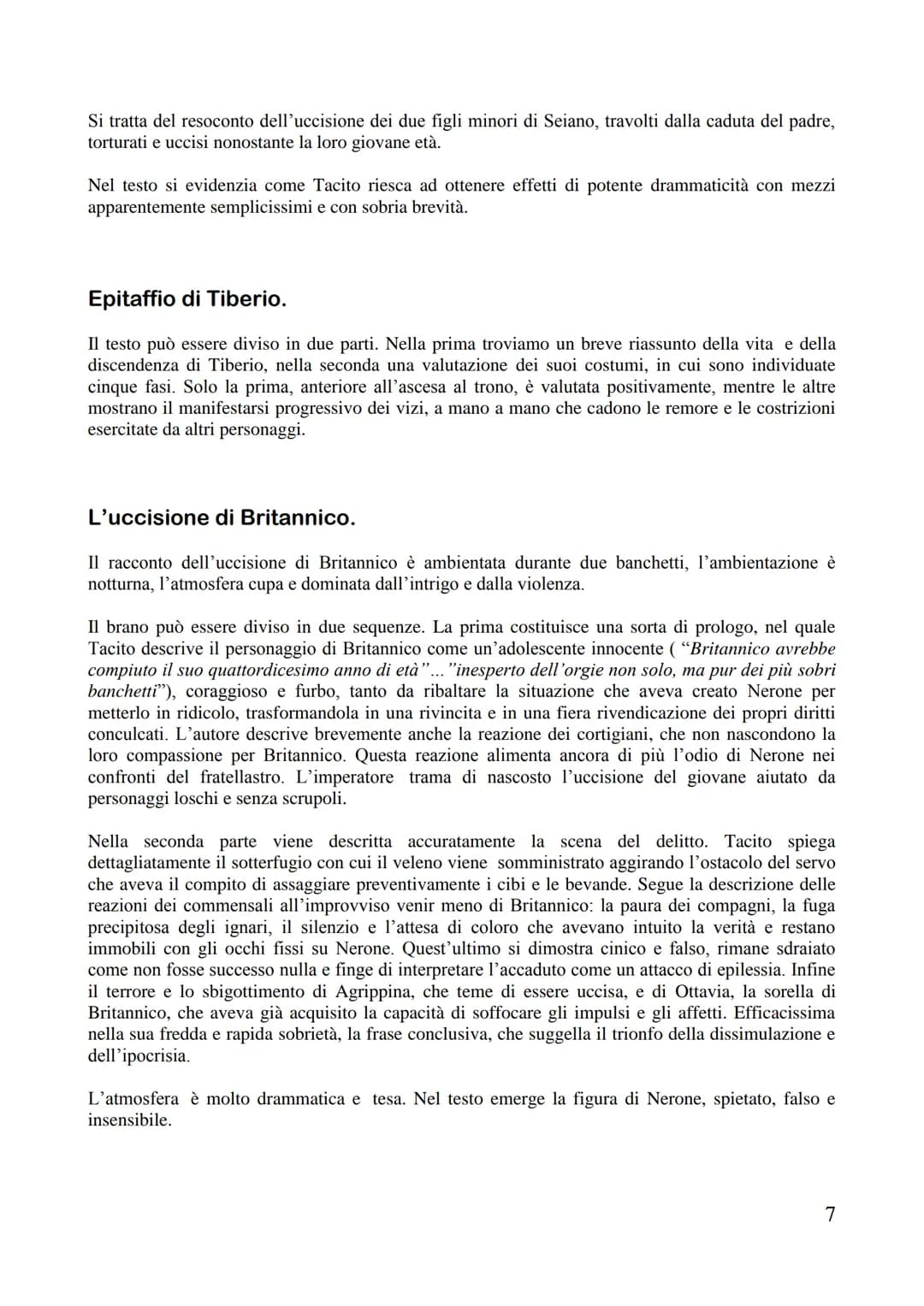 TACITO
Note sull'autore
La vita e la carriera politica. Publio Cornelio Tacito viene considerato comunemente il più grande
tra gli storici l