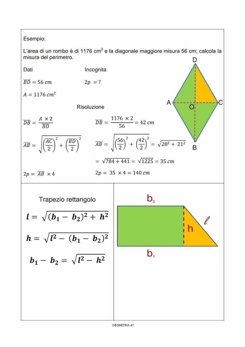 Enunciato
In un triangolo rettangolo il quadrato
costruito sull'ipotenusa è equivalente
alla somma dei quadrati costruiti sui
cateti
TEOREMA