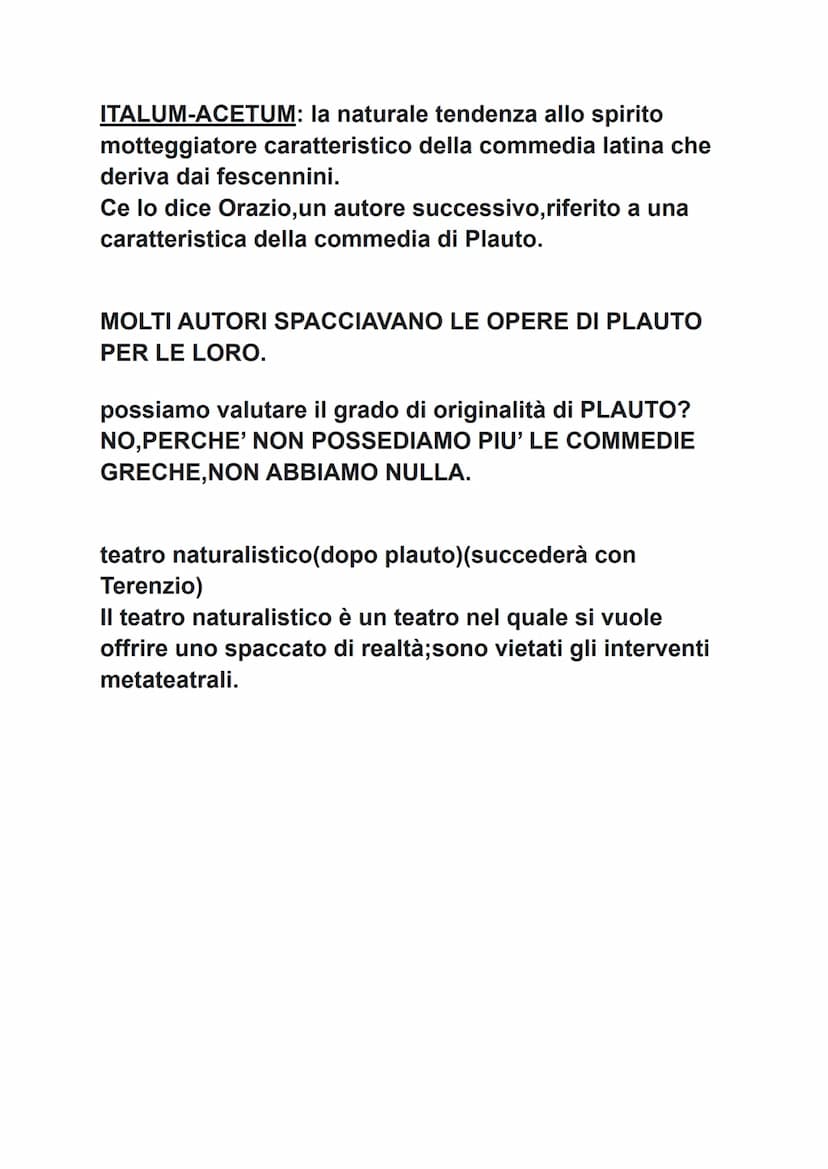 
<p>Plauto nacque a Sarsina tra il 255 e il 250 a.C. e morì intorno al 184 a.C a Roma. Si dedicò al teatro come autore, capocomico e attore.