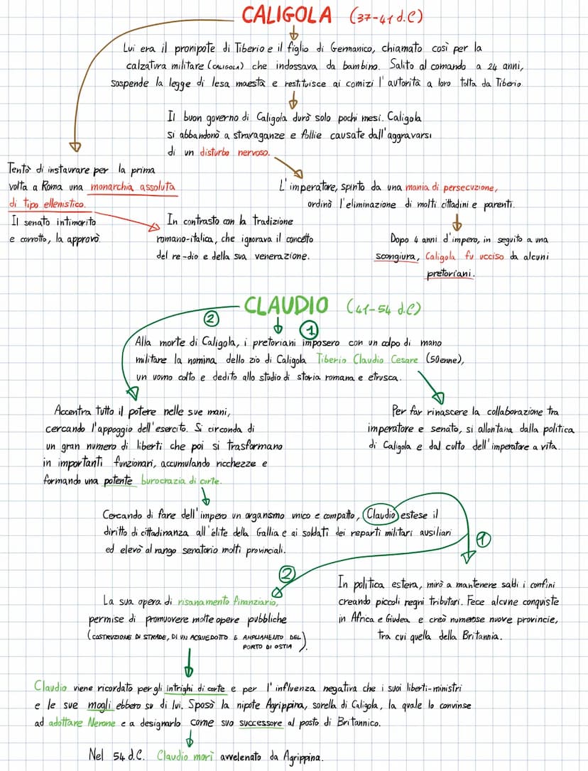 LA DINASTIA GIULIO-CLAUDIA
Con Augusto al comando, il potere degli imperatori cominciò ad essere trasmesso per via ereditaria:
nasce così la