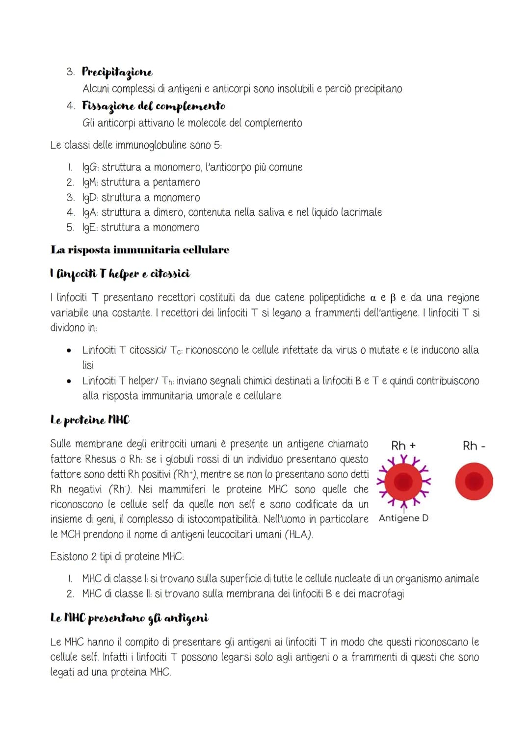 Il sistema linfatico e l'immunità
pag.C115
Il sistema linfatico
Due diverse strategie di difesa
Immunità innata o aspecifica: combatte allo 