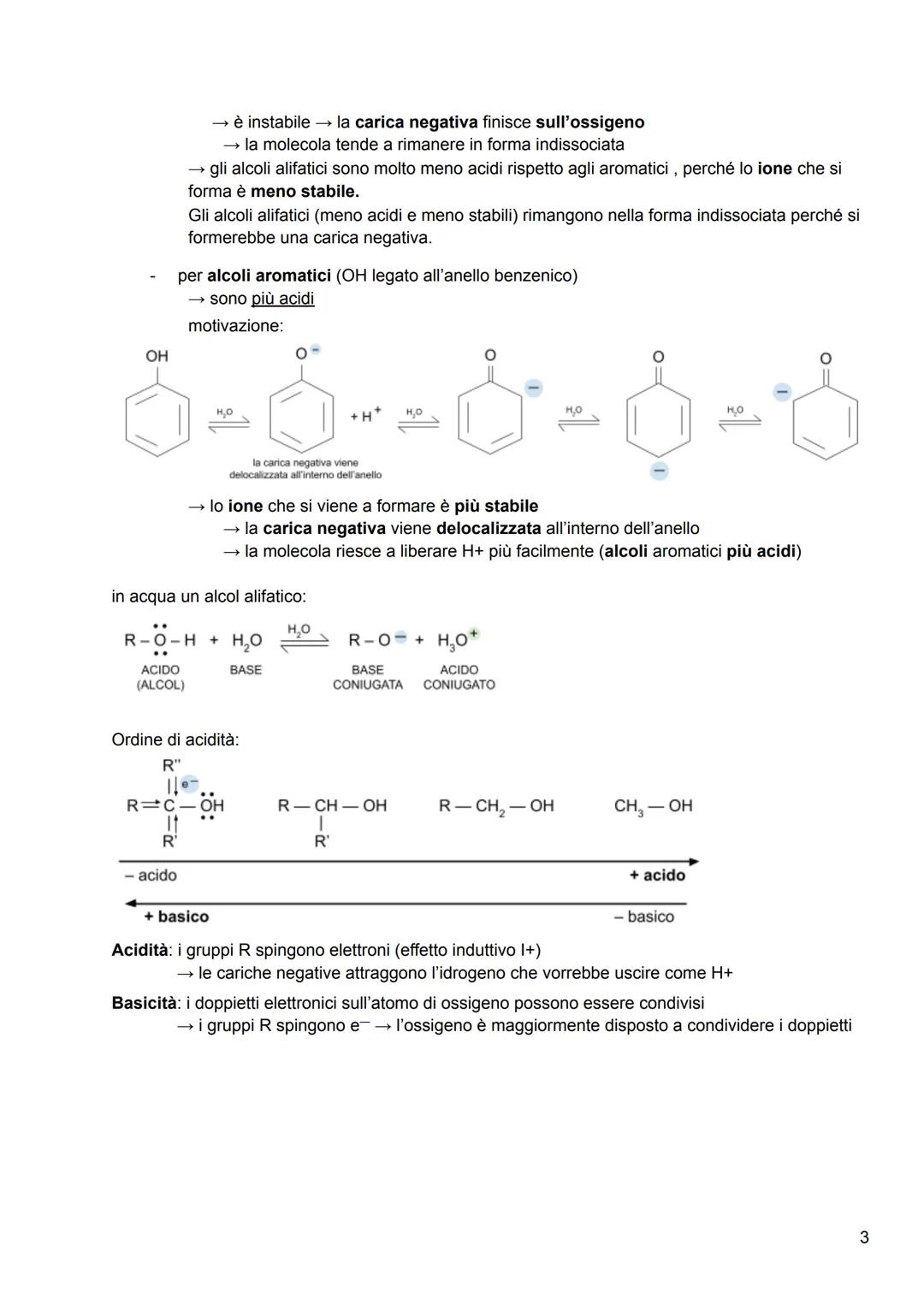 ALCOLI
formula generale: R - OH
Sono composti organici derivanti dall'acqua → contengono il gruppo ossidrile o idrossido (OH)
Il gruppo R pu