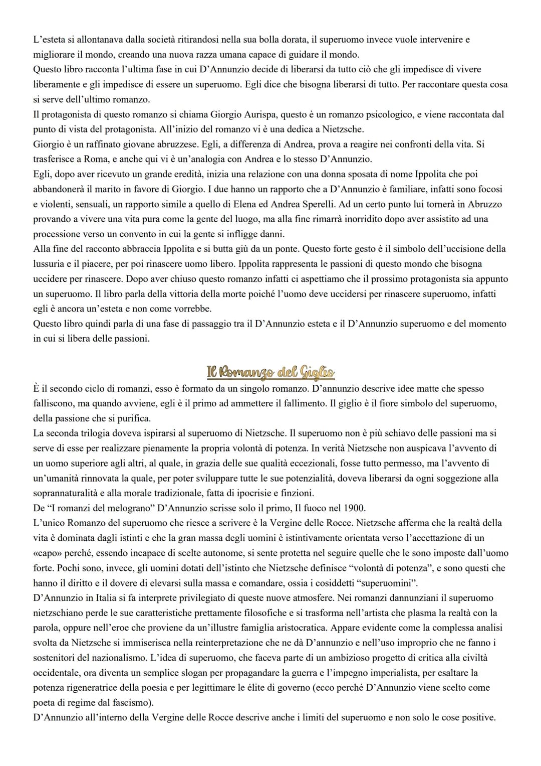 gabriele D'Ann-gio
Biografia
Una delle caratteristiche fondamentali della personalità di D'Annunzio è aver voluto modellare la propria vita 
