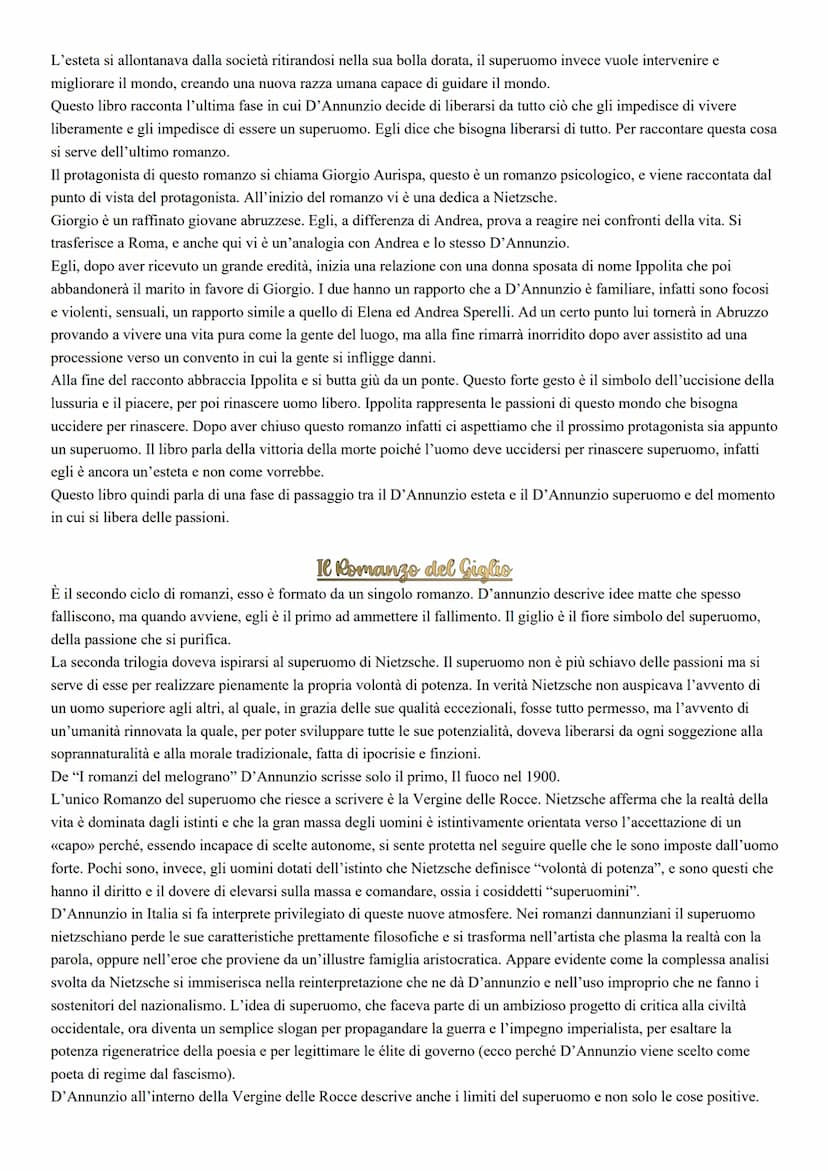 gabriele D'Ann-gio
Biografia
Una delle caratteristiche fondamentali della personalità di D'Annunzio è aver voluto modellare la propria vita 