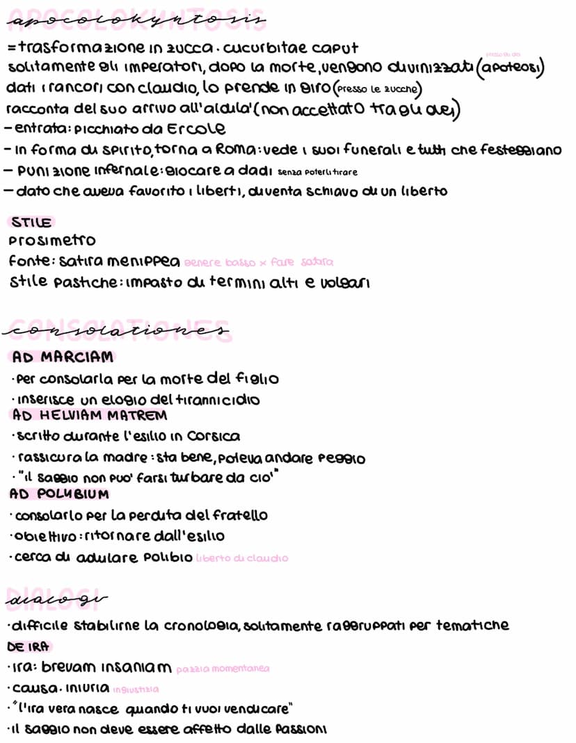 seneca
nasce nel 4a.C.
augusto, caligola, claudio, nerone
acquisisce importanza: Politica+ scrittura
caligola, invidioso, vorrebbe ucciderlo