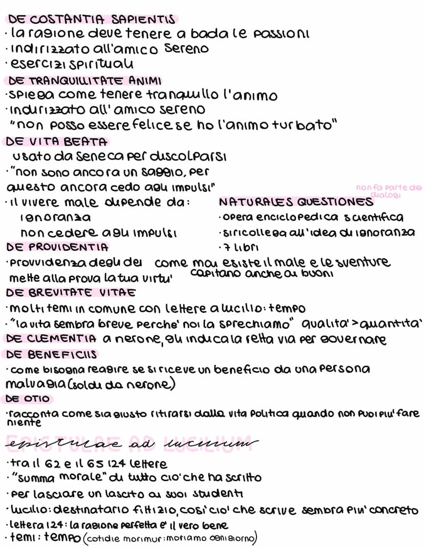 seneca
nasce nel 4a.C.
augusto, caligola, claudio, nerone
acquisisce importanza: Politica+ scrittura
caligola, invidioso, vorrebbe ucciderlo