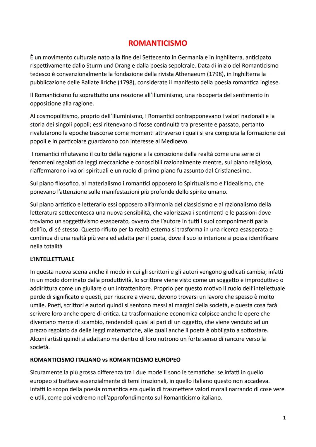 # ROMANTICISMO
E LEOPARDI

16/09/2023

Diego Locatelli # ROMANTICISMO

È un movimento culturale nato alla fine del Settecento in Germania e 
