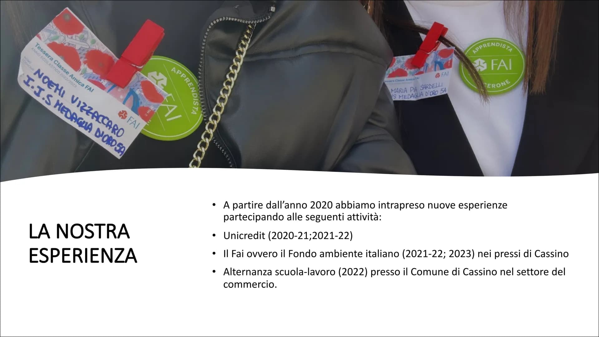 PICTIO
с
ercorsi per le
ompetenze
rasversali e per
rientamento
IIS MEDAGLIA D'ORO CITTÀ DI CASSINO CHE COS'È?
• IPCTO (alternanza scuola-lav