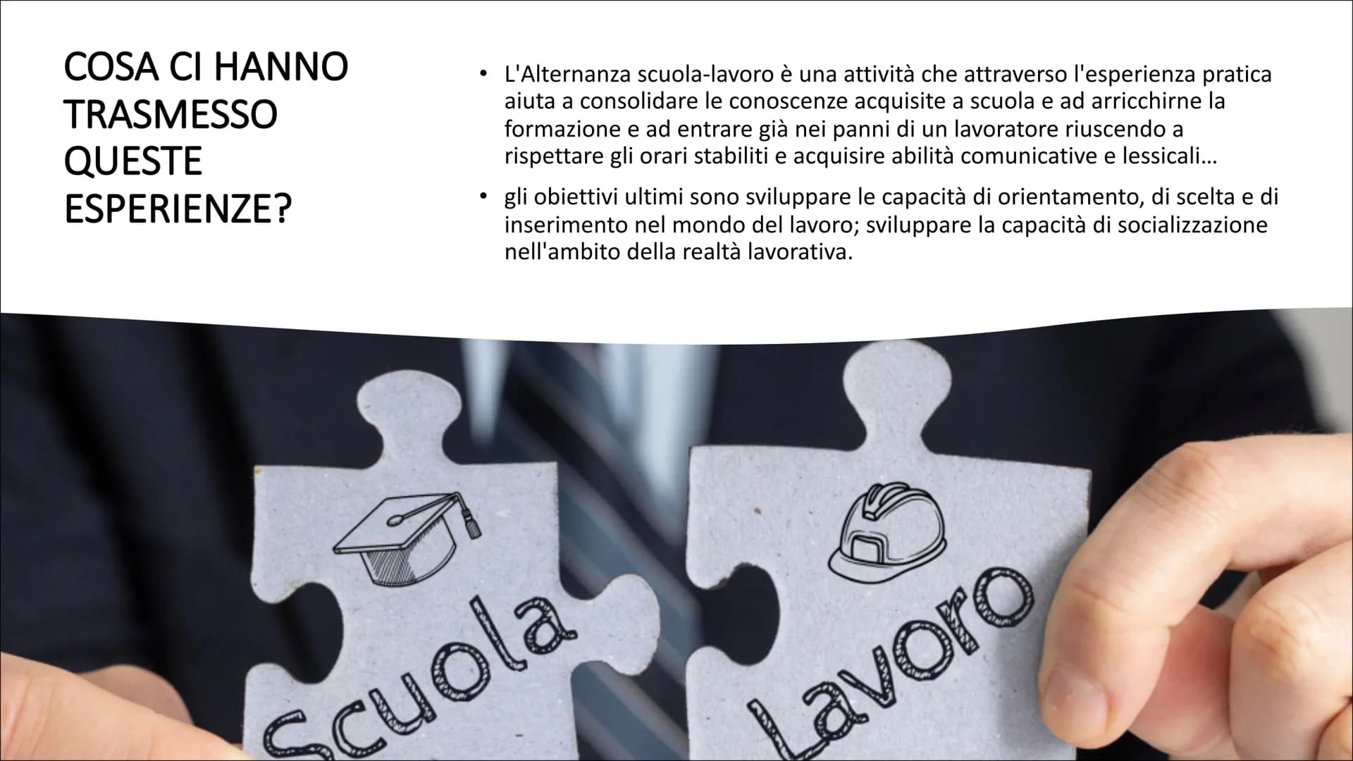 PICTIO
с
ercorsi per le
ompetenze
rasversali e per
rientamento
IIS MEDAGLIA D'ORO CITTÀ DI CASSINO CHE COS'È?
• IPCTO (alternanza scuola-lav