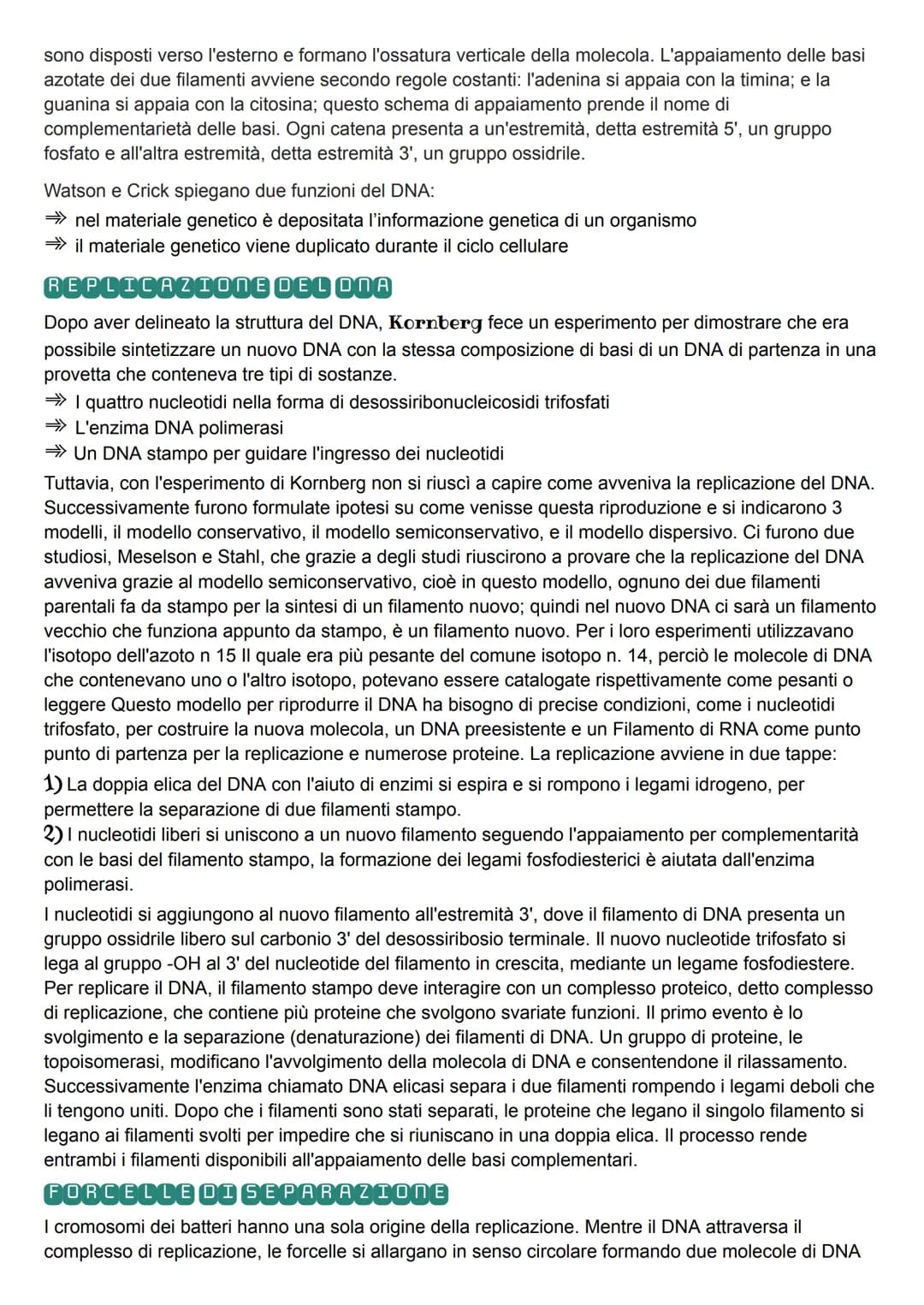 I Geni Sono Fatti di DNA
MIESCHER
Nell'800 si fecero alcuni esperimenti sul DNA, ma solo nel 900 si capì il ruolo del DNA. Miescher,
un medi
