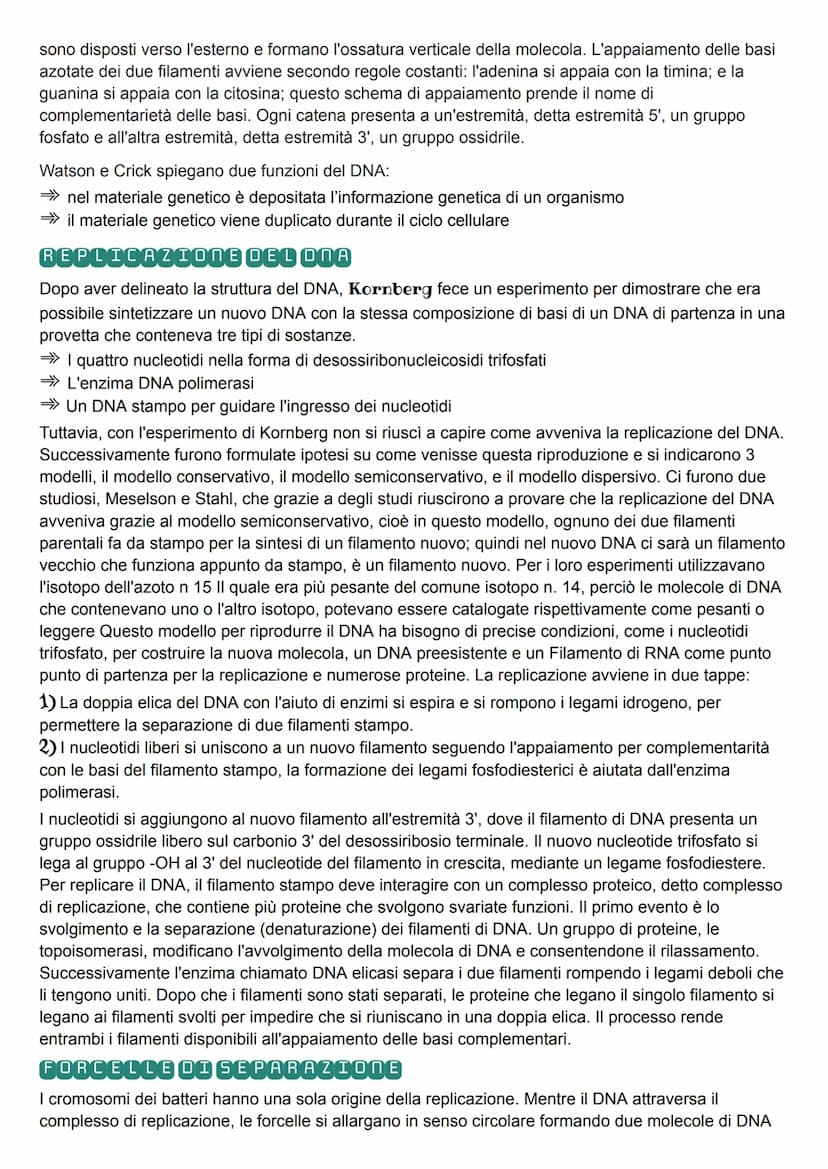 I Geni Sono Fatti di DNA
MIESCHER
Nell'800 si fecero alcuni esperimenti sul DNA, ma solo nel 900 si capì il ruolo del DNA. Miescher,
un medi