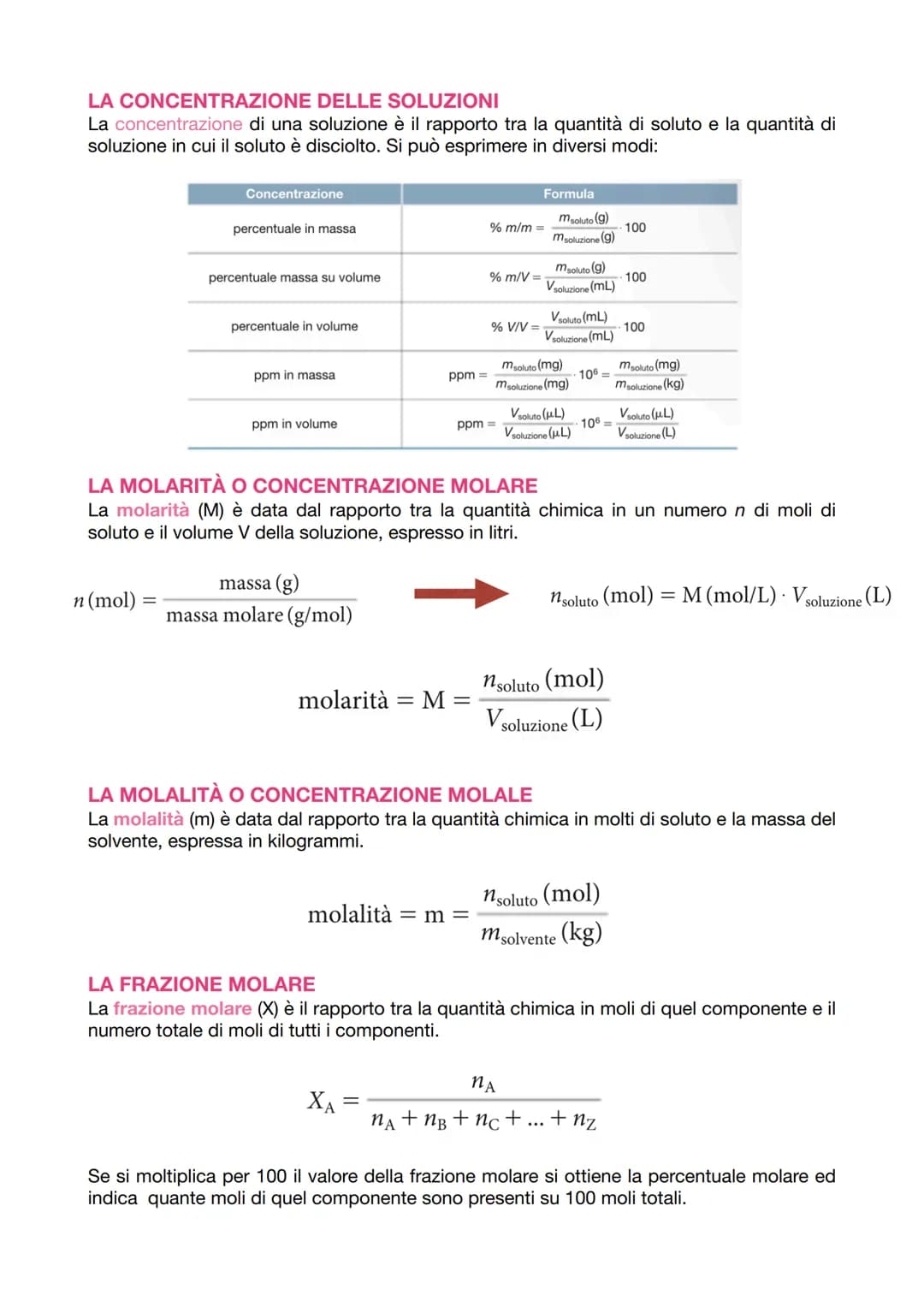 LE PROPRIETÀ DI SOLUZIONE
SOLUZIONI ACQUOSE E ELETTROLITI
Le soluzioni sono miscuglio omogenei: il sovente è il componente della soluzione c