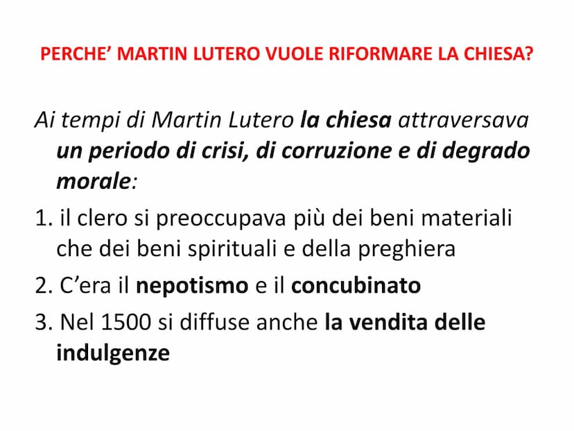 LA RIFORMA
PROTESTANTE
1517: le 95 TESI di MARTIN LUTERO COEFT. ERIT
MARTIN LUTERO
FORTITYDO VESTRA
CHI ERA?
Un monaco agostiniano
tedesco e