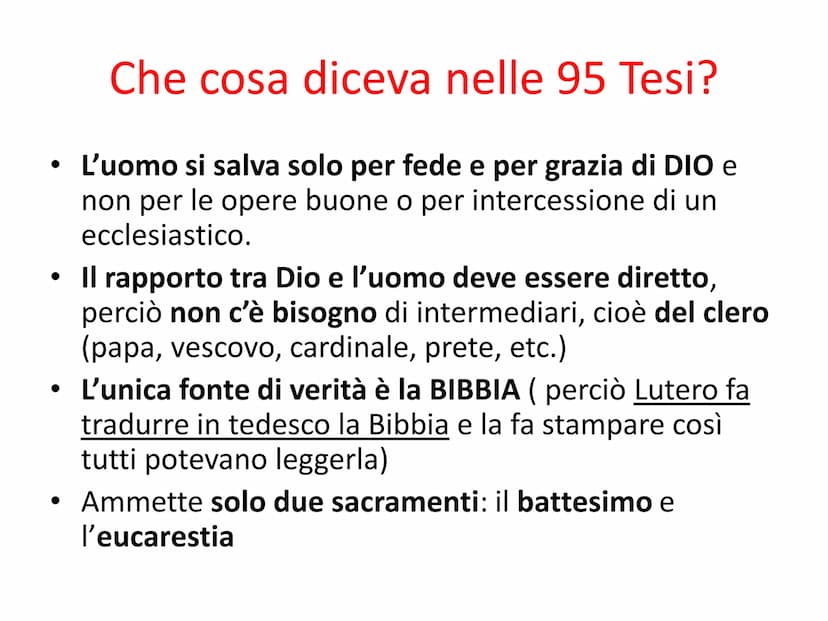 LA RIFORMA
PROTESTANTE
1517: le 95 TESI di MARTIN LUTERO COEFT. ERIT
MARTIN LUTERO
FORTITYDO VESTRA
CHI ERA?
Un monaco agostiniano
tedesco e