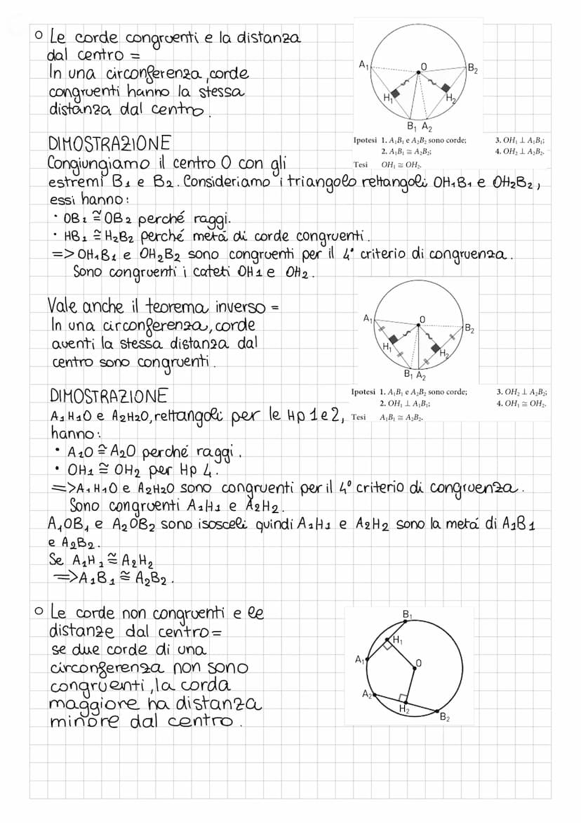 LA CIRCONFERENZA
11 LUOGHI GEOMETRICI
il luogo geometrico della proprietá
è l'insieme di tutti e soli i punti del piano
che godono di 90
• L