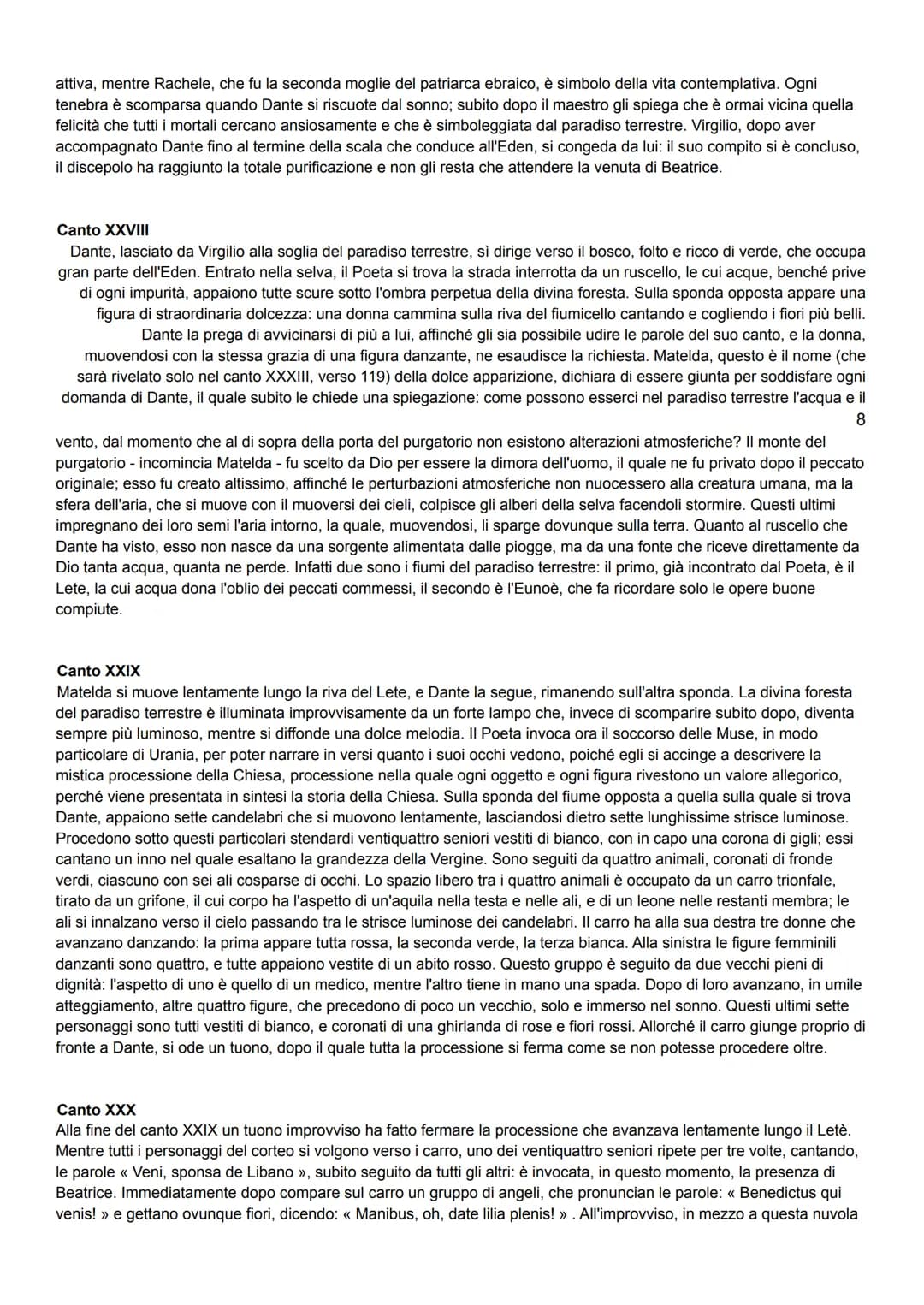 <h2 id="riassuntocanto1purgatorio">Riassunto canto 1 Purgatorio</h2>
<p>Nel Canto I, Dante e Virgilio escono dall'inferno e si trovano sulla