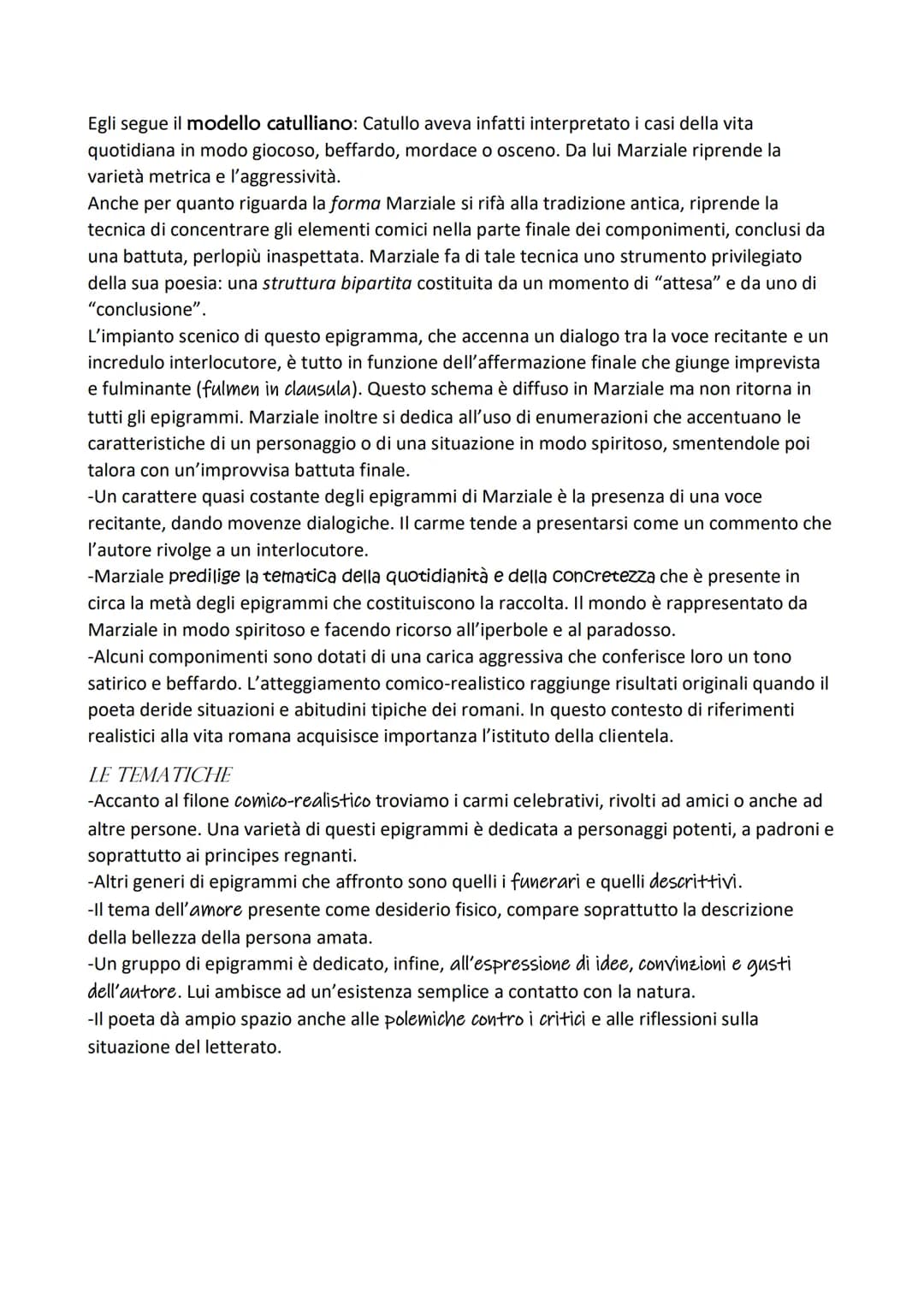 MARZIALE
BIOGRAFIA
Le notizie sulla vita di Marco Valerio Marziale si ricavano maggiormente dalla sua opera.
Egli nacque nella Spagna e si t