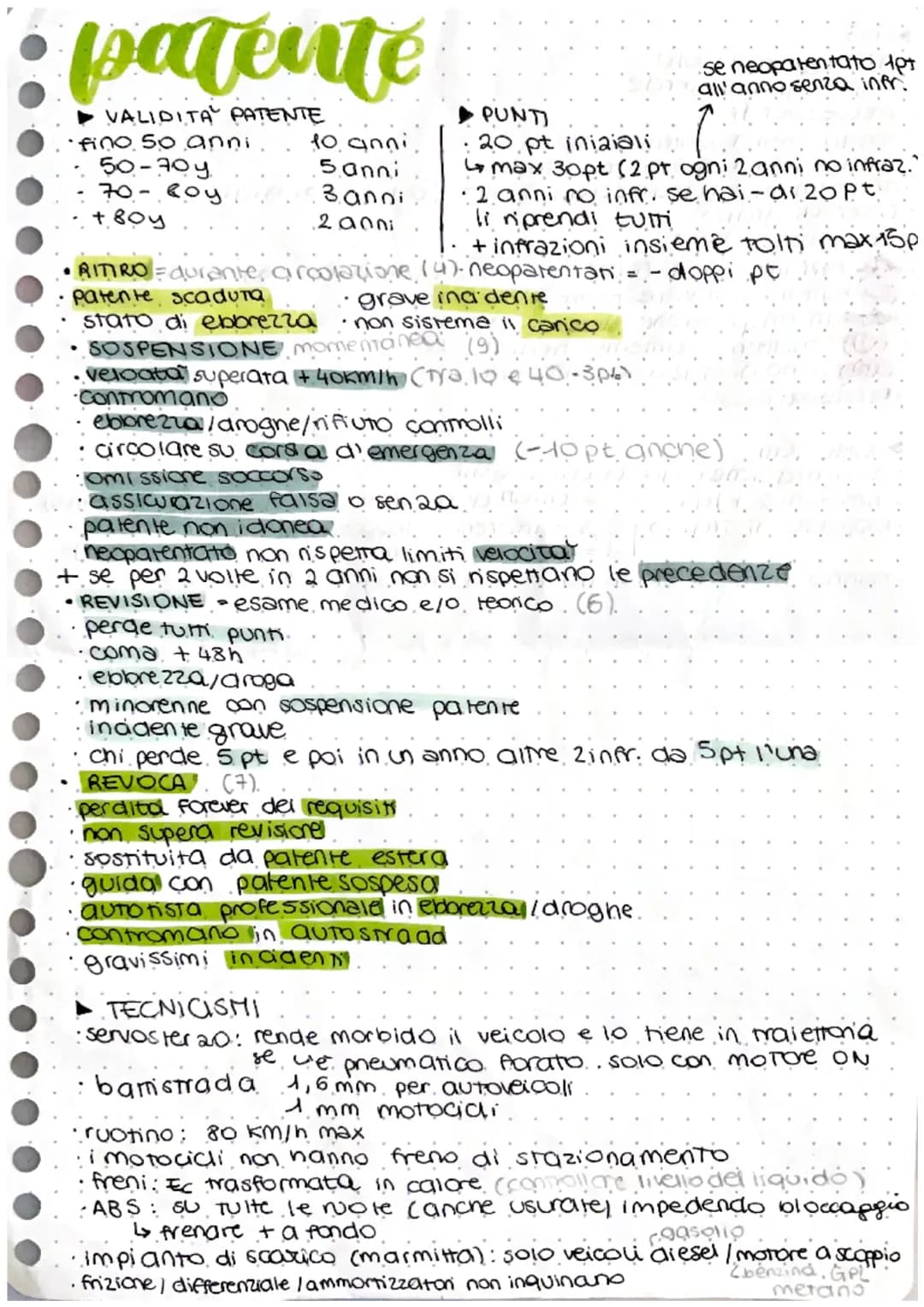 SCHEMI PATENTE B