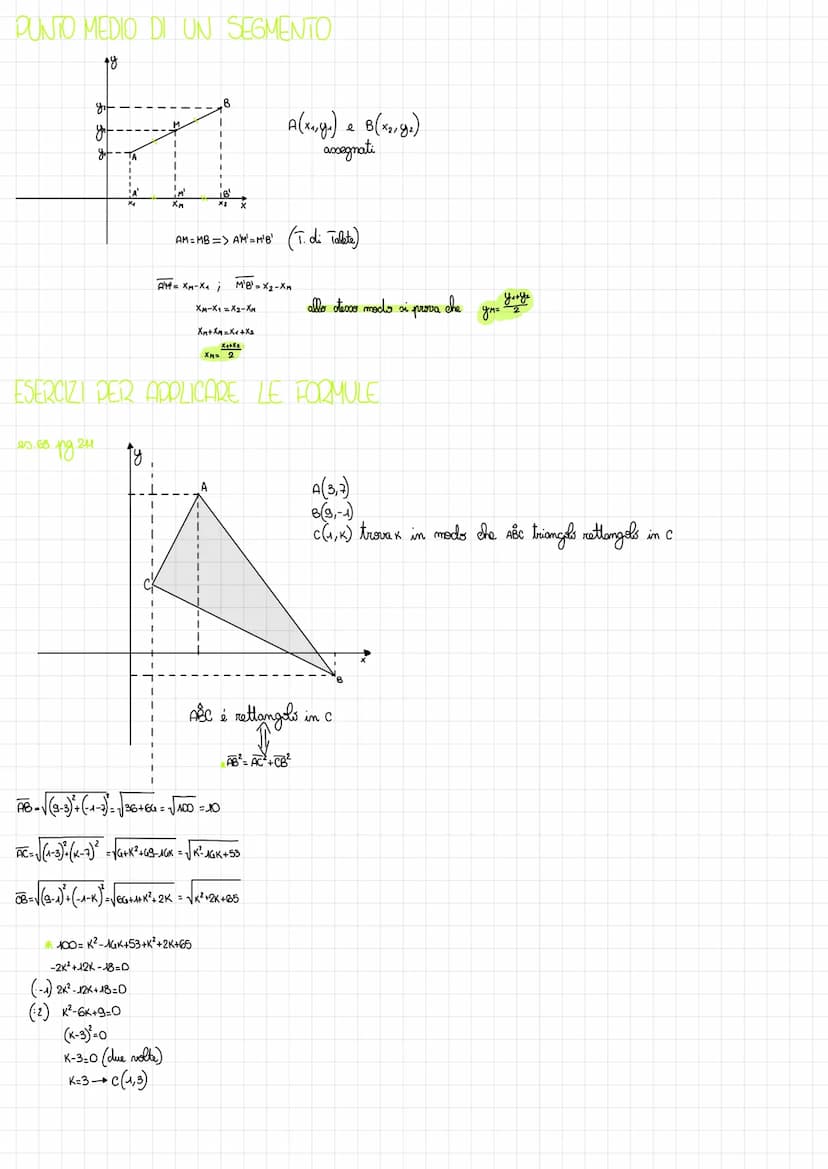 LARETA NEL PIANO CARTESIANO
+9
II quadrante
M
C₁-
quadrante
y₂
fy
улу.
1
CAS PARTICOLARI
g₁ TA
II quadrante
Sistema di riferimento cartesian