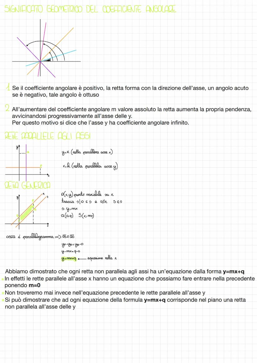 LARETA NEL PIANO CARTESIANO
+9
II quadrante
M
C₁-
quadrante
y₂
fy
улу.
1
CAS PARTICOLARI
g₁ TA
II quadrante
Sistema di riferimento cartesian