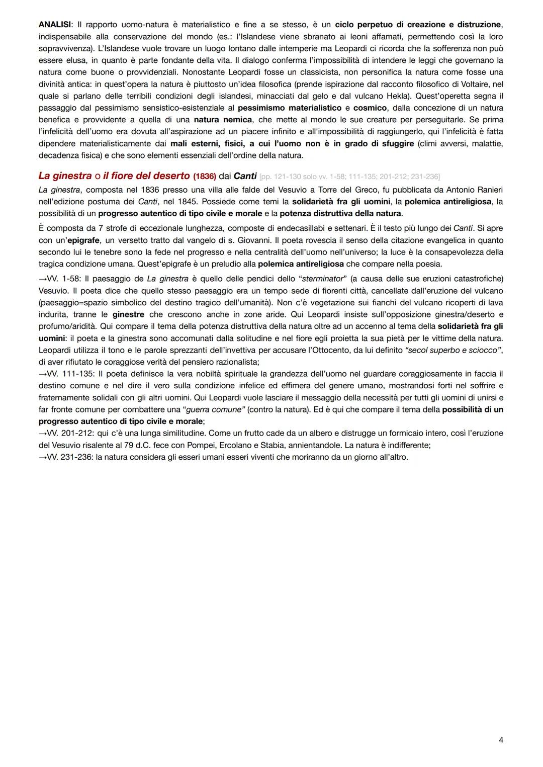 Giacomo Leopardi (1798-1837)
VITA⇒ Nacque nel 1798 a Recanati. È primogenito di una famiglia di nobiltà terriera, ma in cattive condizioni p