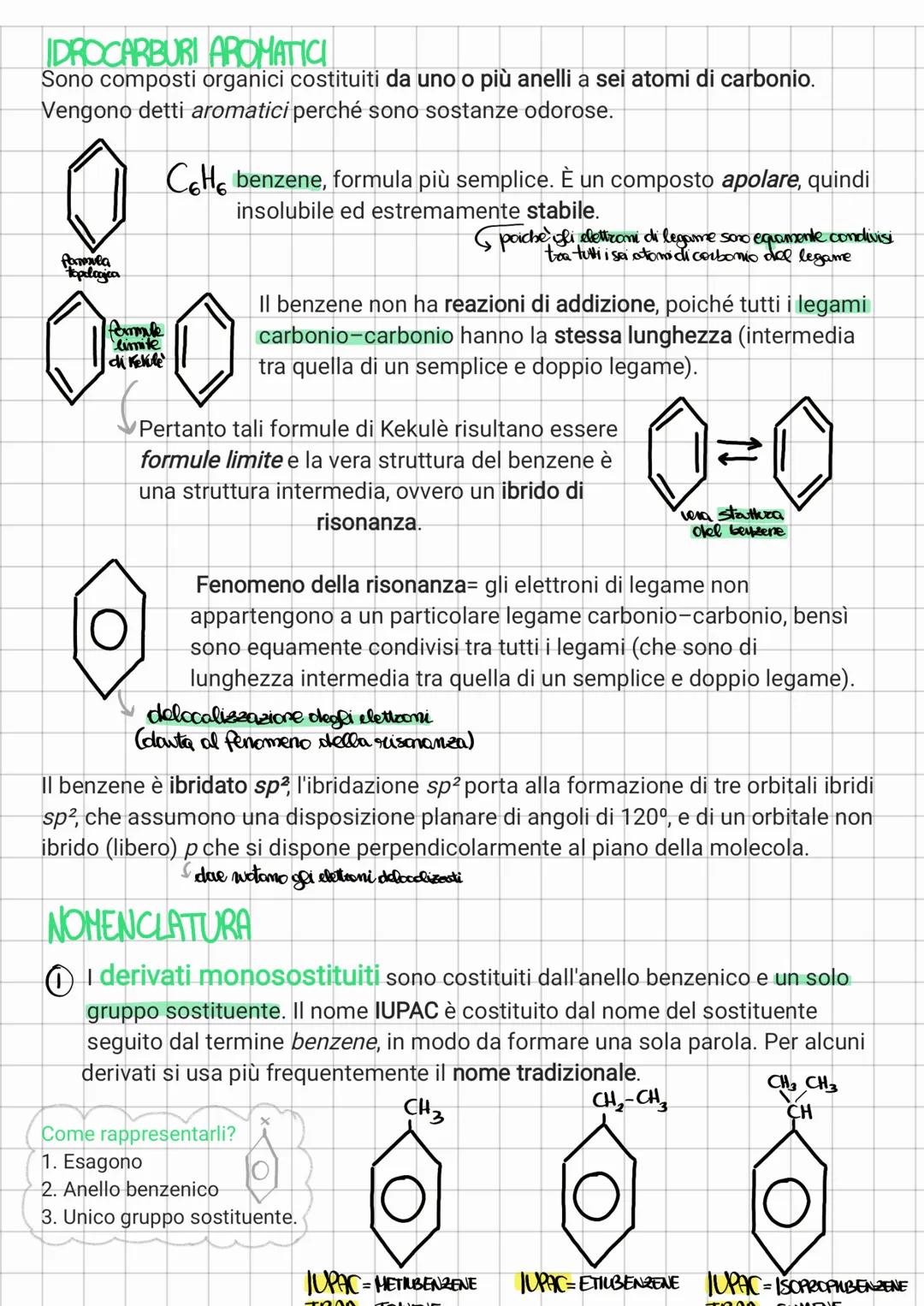 Introduzione agli Idrocarburi Aromatici