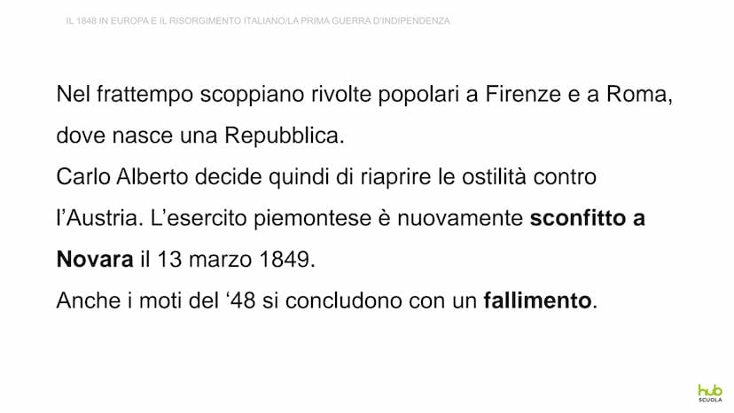 1848 in Europa
e il Risorgimento italiano IL 1848 IN EUROPA E IL RISORGIMENTO ITALIANO
UNA NUOVA ONDATA RIVOLUZIONARIA
La crisi economica e 