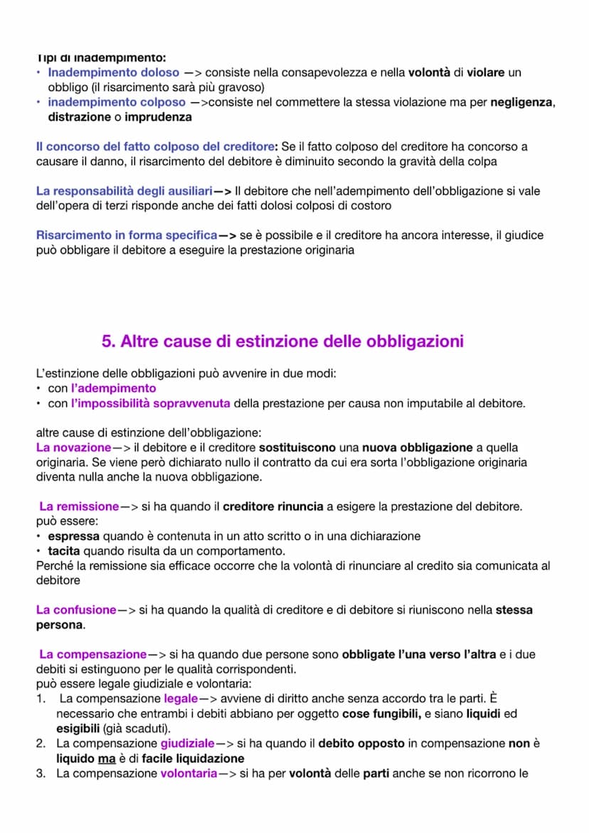 LE OBBLIGAZIONI
Caratteristiche fondamentali:
1. Sono diritti a una prestazione personale che puo assumere diverse forme
2. Sono diritti rel