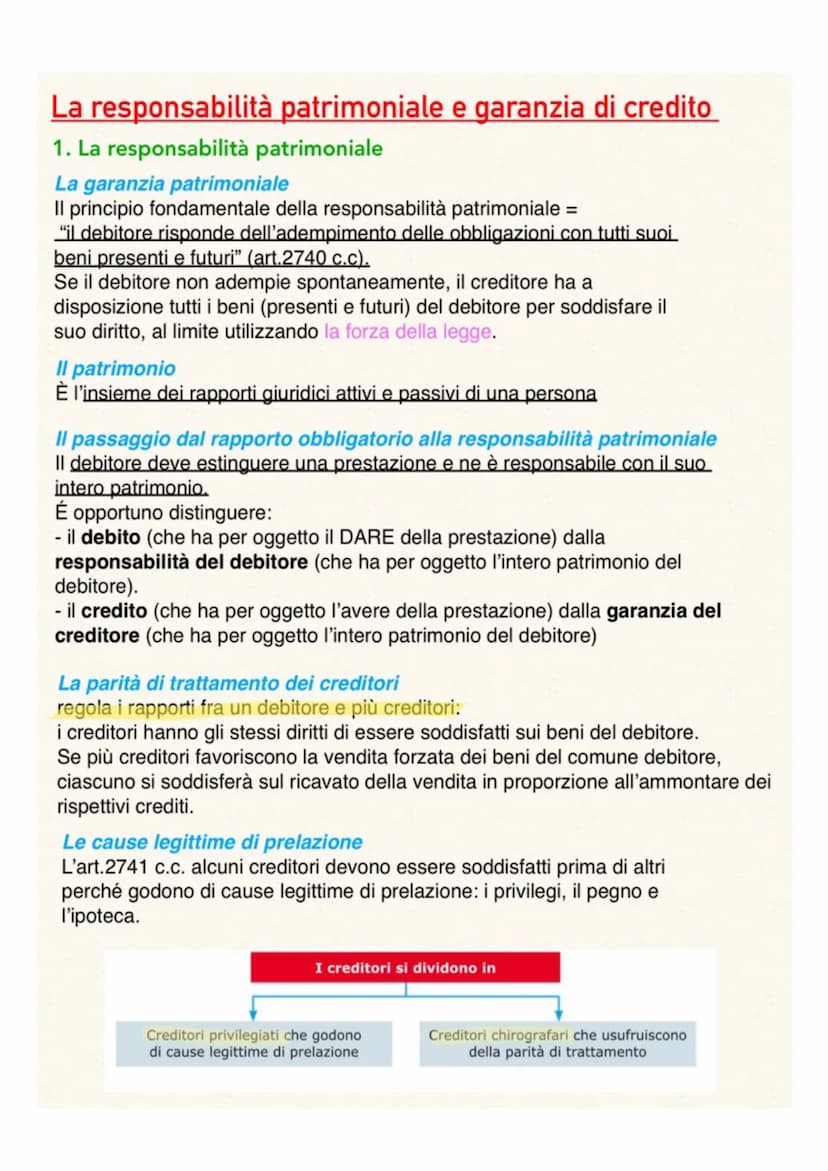 LE OBBLIGAZIONI
Caratteristiche fondamentali:
1. Sono diritti a una prestazione personale che puo assumere diverse forme
2. Sono diritti rel