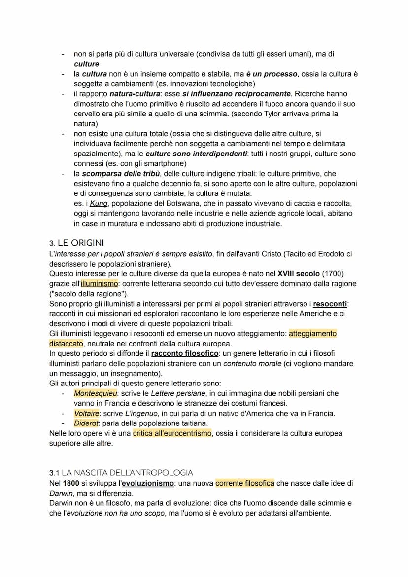 L'ANTROPOLOGIA
1. COS'E' L'ANTROPOLOGIA
il termine antropologia deriva dal greco anthropos (uomo) e logos (studio); il significato
letterale