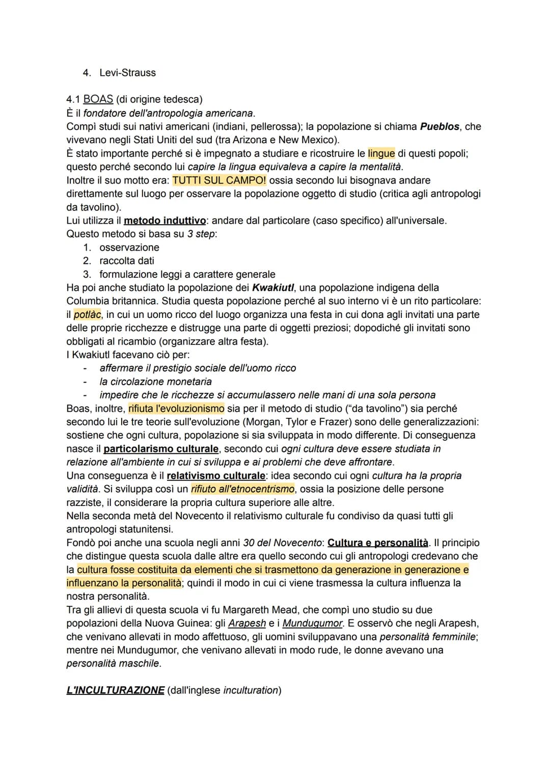L'ANTROPOLOGIA
1. COS'E' L'ANTROPOLOGIA
il termine antropologia deriva dal greco anthropos (uomo) e logos (studio); il significato
letterale