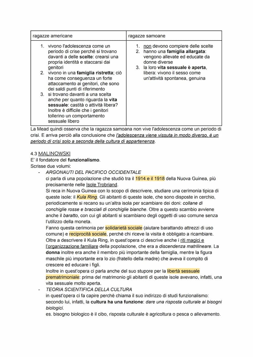 L'ANTROPOLOGIA
1. COS'E' L'ANTROPOLOGIA
il termine antropologia deriva dal greco anthropos (uomo) e logos (studio); il significato
letterale