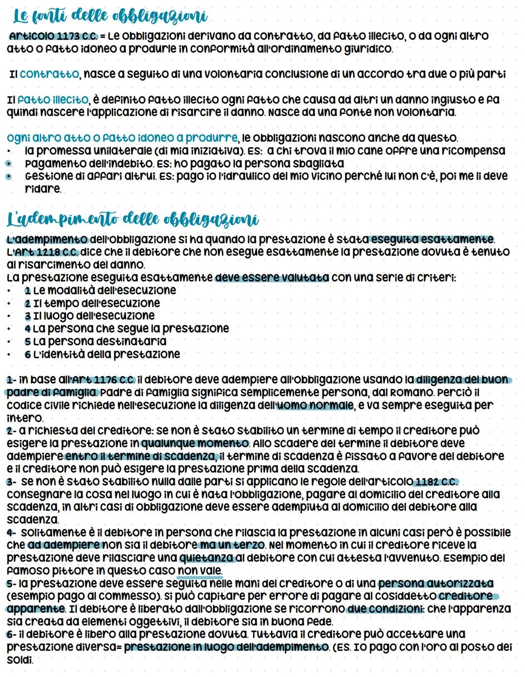 Le Obbligazioni
I diritti soggettivi Si dividono in diritti assoluti e diritti relativi, obbligazioni—>Diritti relativi
Dei diritti relativi