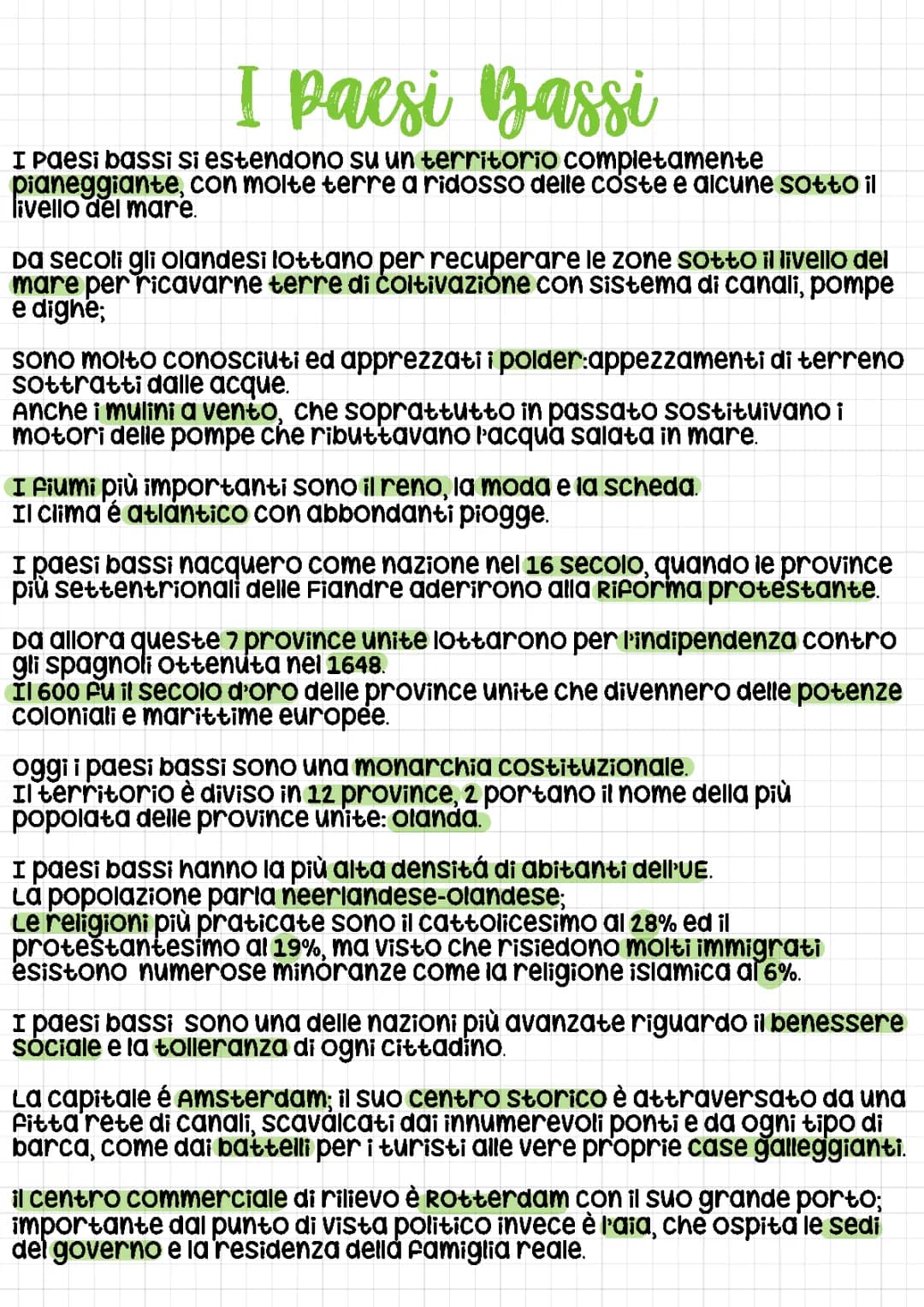 i paesi bassi