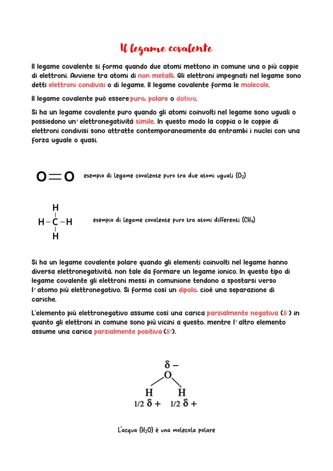 I legami chimici
Gli elementi presenti in natura sono solo ottantanove. Tutti i corpi dell'Universo
esistono perché questi ottantanove atomi