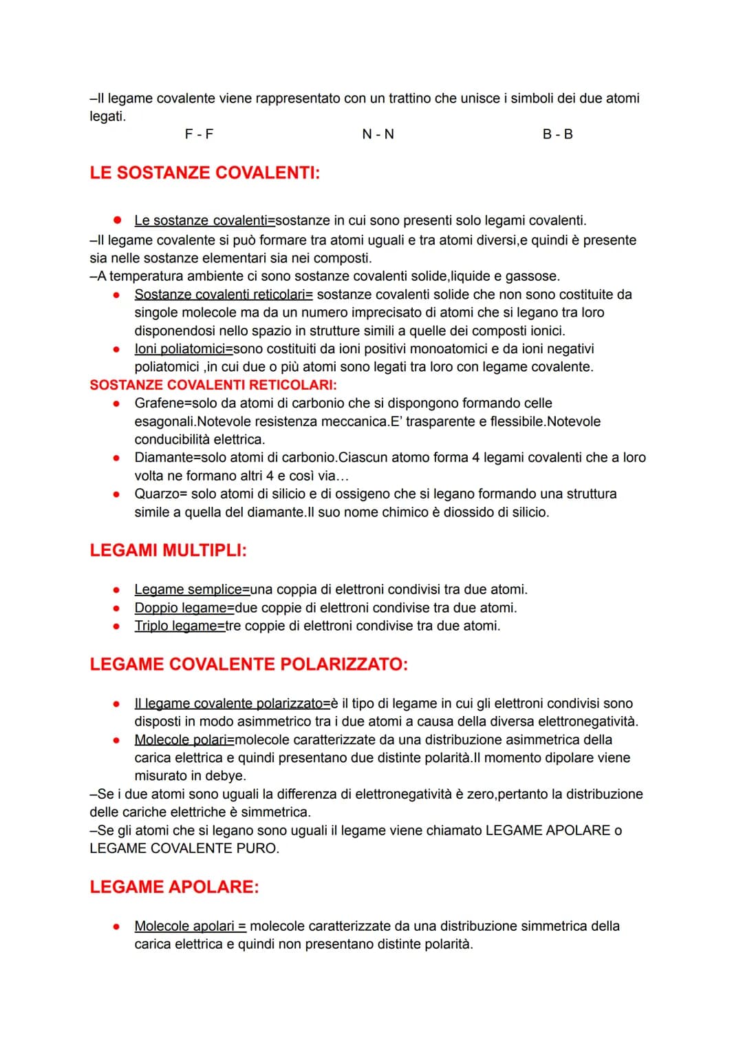 I LEGAMI CHIMICI:
Legami chimici sono il risultato di un equilibrio tra forze di repulsione e di attrazione.
-La conseguenza è che gli atomi