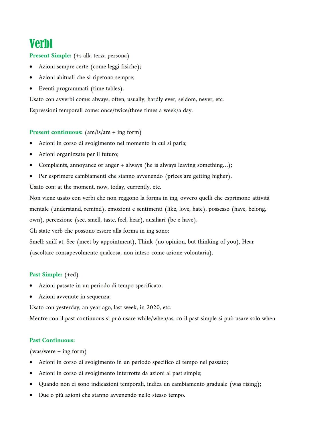 # PHRASAL VERBS

*   GET ON - salire;
*   GET ON WITH - continuare con;
*   GET BACK - tornare indietro;
*   GET ABOUT - capire;
*   GET ACR