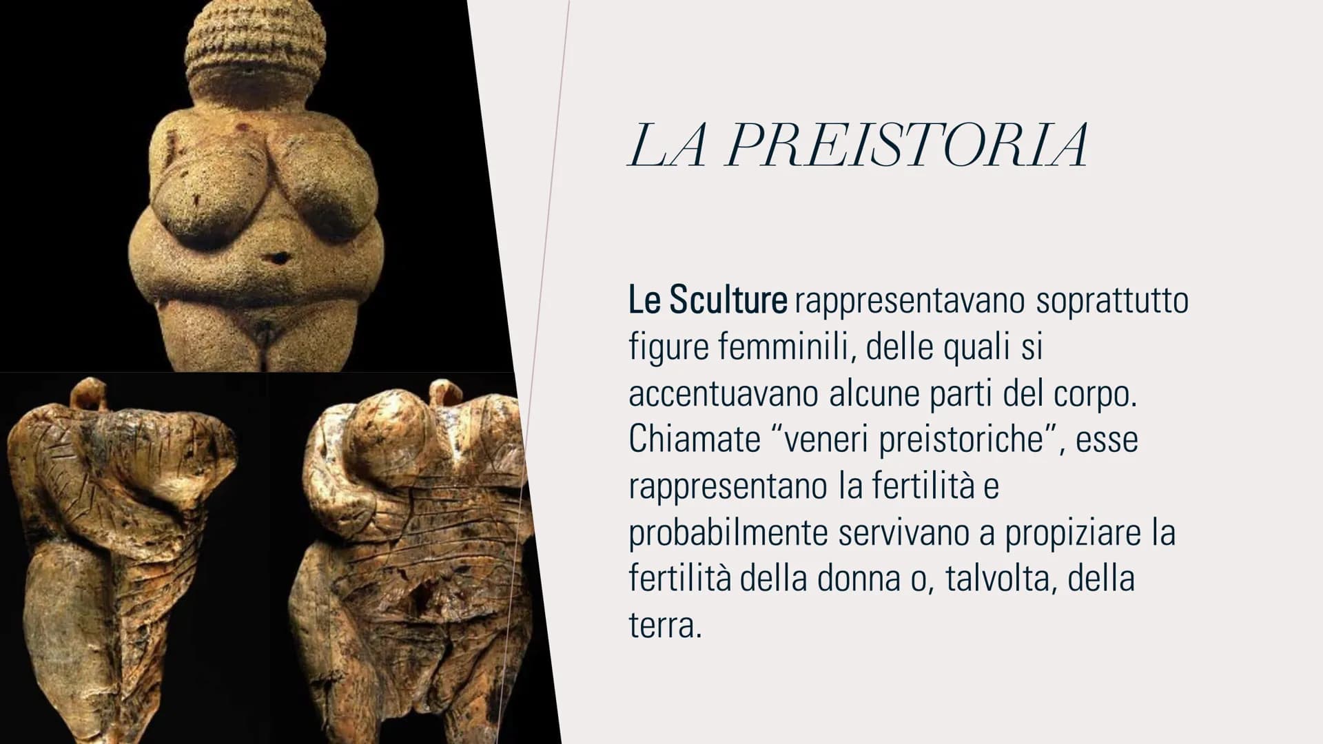 L'ARTE:
GLI INIZI
➤ La preistoria
➤ I Sumeri
➤I Babilonesi
➤ Gli Assiri
➤ Gli Egizi
➤ Creta
➤ Micene
➤ La Grecia
Alessia Scrima 3BL
## LA PR