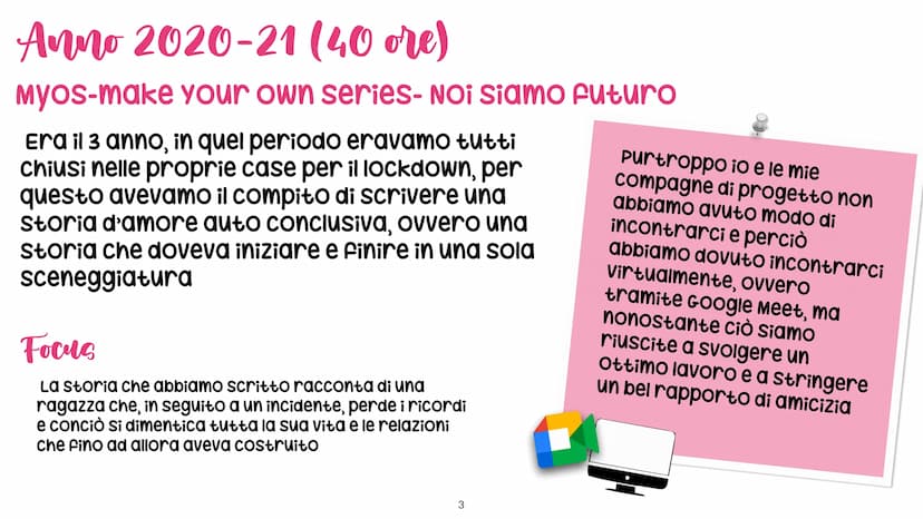 Liceo don L. Milani - liceo delle scienze umane
Relazione finale
Pato
candidata: Marziliano Alessia classe V ASU
Percorsi per le competenze
