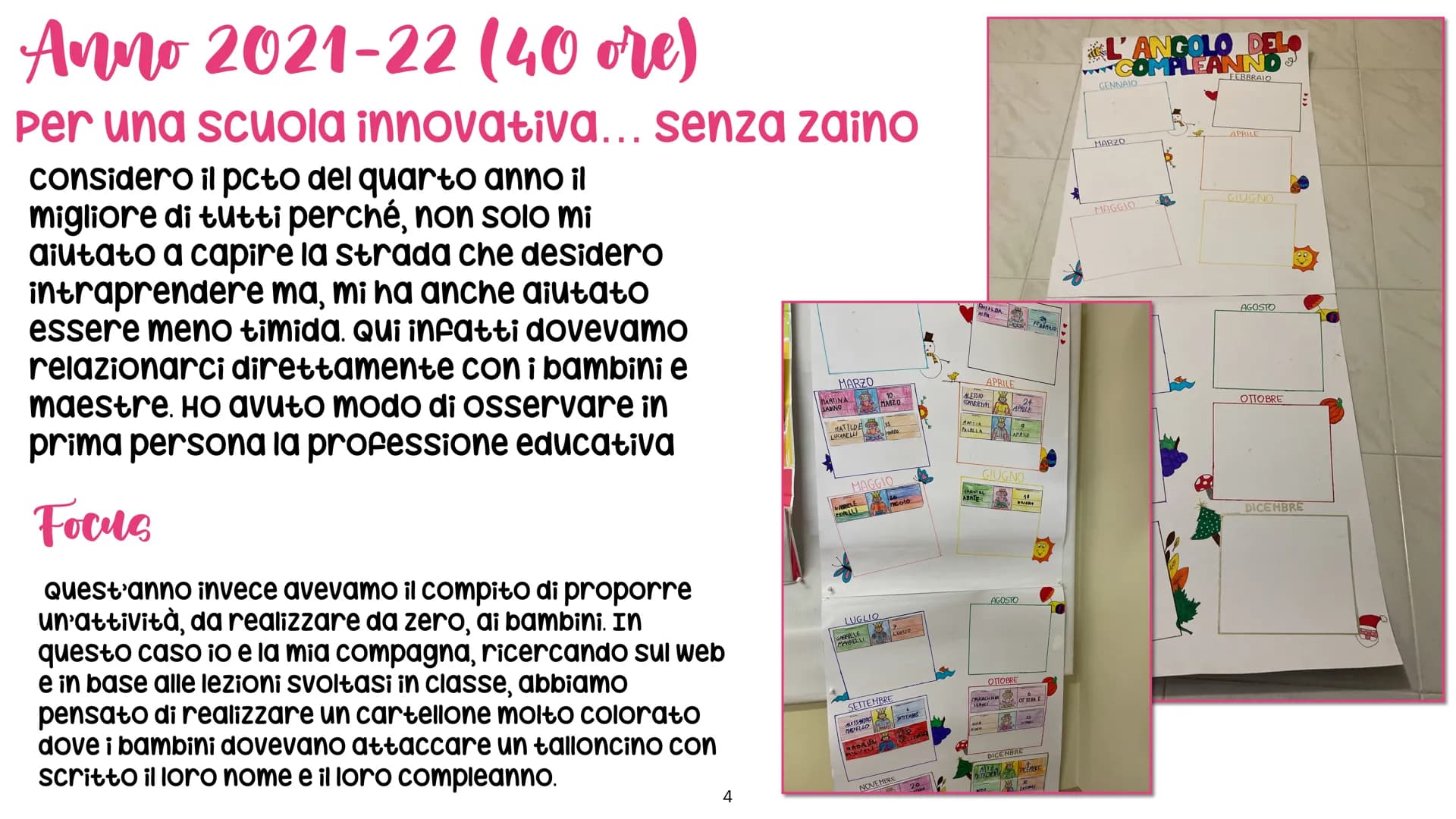 Liceo don L. Milani - liceo delle scienze umane
Relazione finale
Pato
candidata: Marziliano Alessia classe V ASU
Percorsi per le competenze
