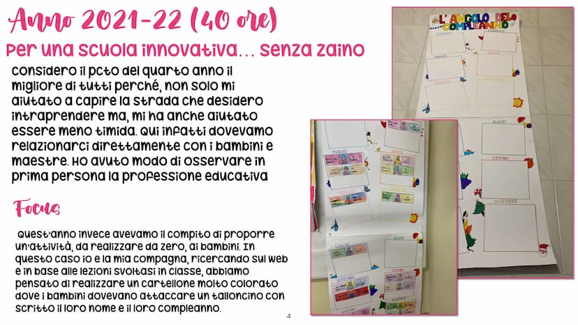 Liceo don L. Milani - liceo delle scienze umane
Relazione finale
Pato
candidata: Marziliano Alessia classe V ASU
Percorsi per le competenze
