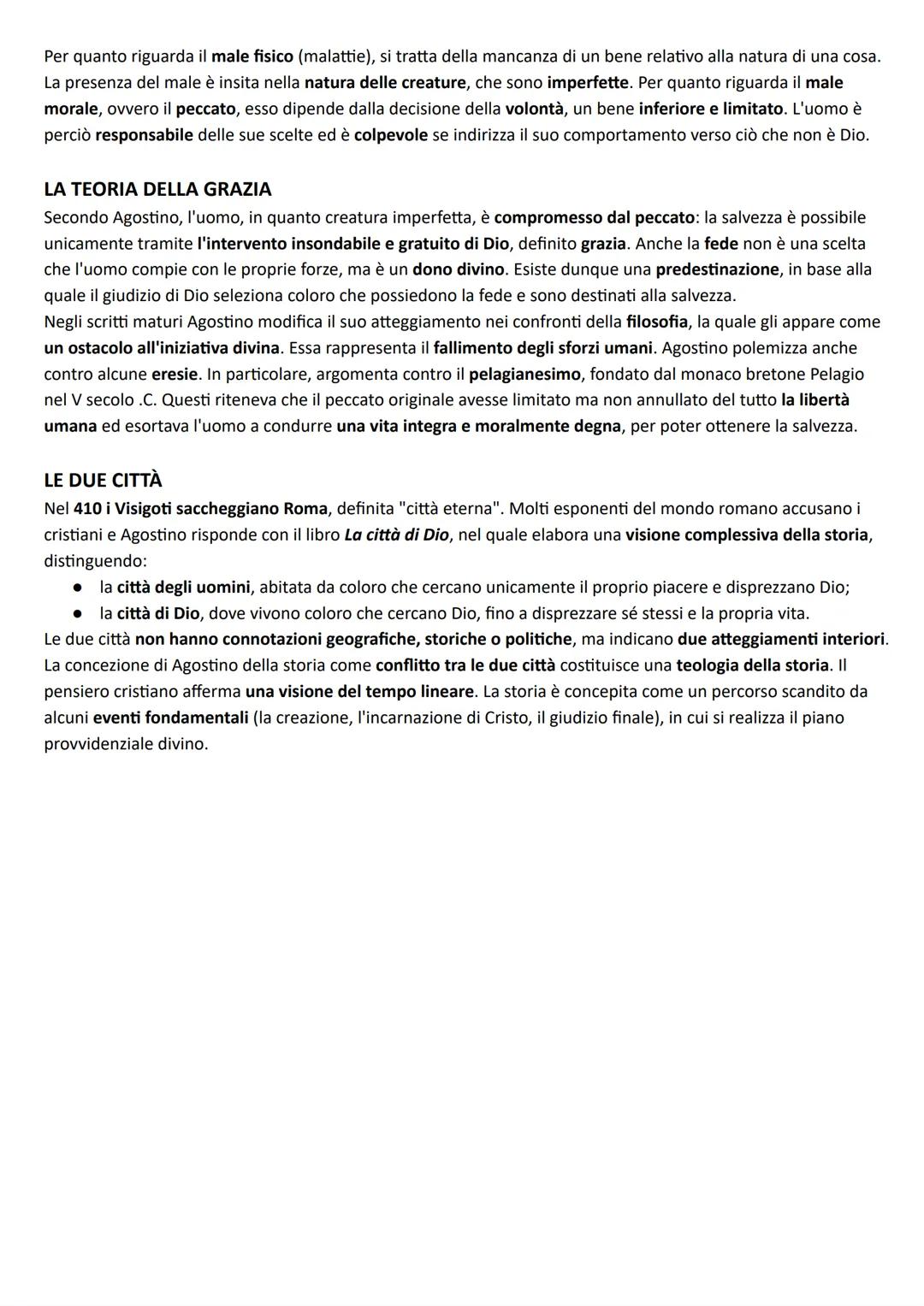 # SANT'AGOSTINO

## VITA

Agostino nasce nel 354 d.C. a Tagaste. Studia retorica classica a Cartagine, dove matura l'interesse per la filoso