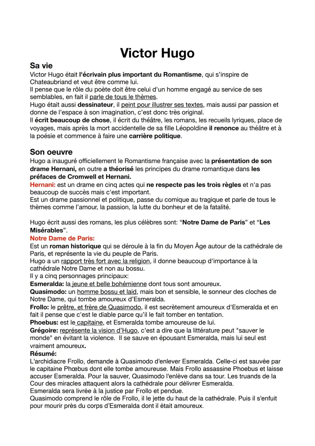 Chateaubriand
Sa vie
François-René de Chateaubriand est un un voyageur, un homme d'état et écrivain
français, qui vit pendant la fracture hi