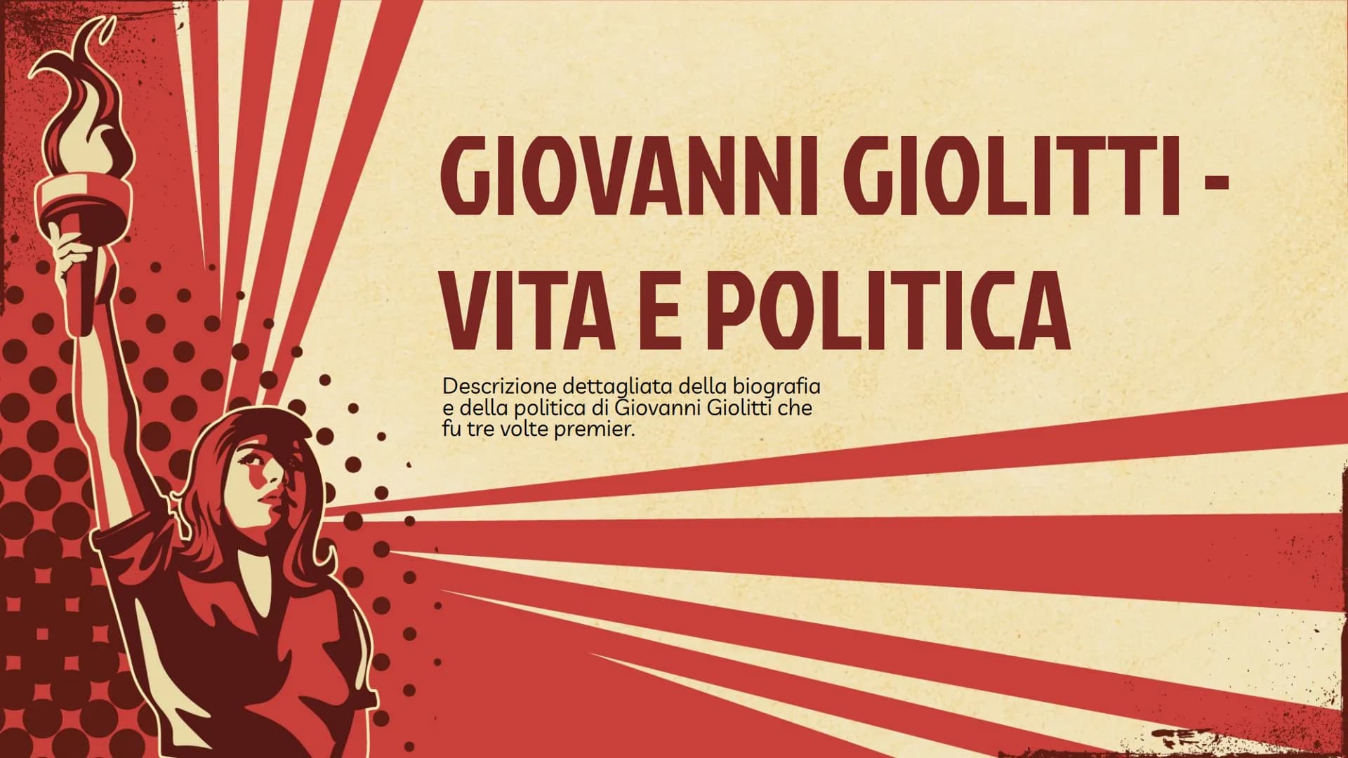 GIOVANNI GIOLITTI -
VITA E POLITICA
Descrizione dettagliata della biografia
e della politica di Giovanni Giolitti che
fu tre volte premier. 