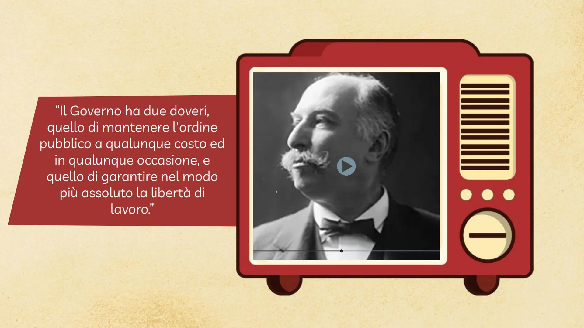 GIOVANNI GIOLITTI -
VITA E POLITICA
Descrizione dettagliata della biografia
e della politica di Giovanni Giolitti che
fu tre volte premier. 