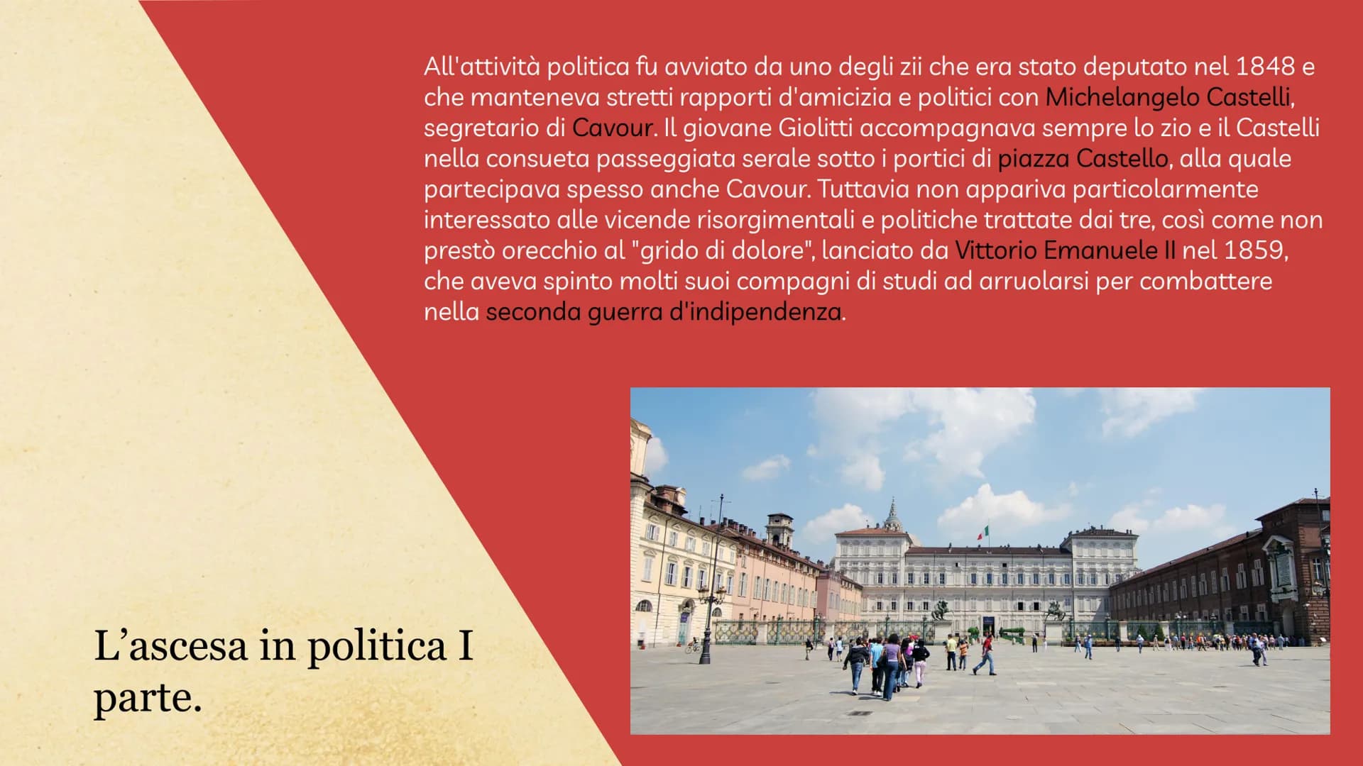 GIOVANNI GIOLITTI -
VITA E POLITICA
Descrizione dettagliata della biografia
e della politica di Giovanni Giolitti che
fu tre volte premier. 